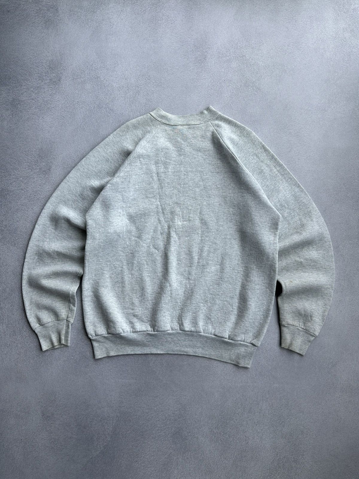 NFL Vintage NFL New York Jets Grey Crewneck Sweatshirt 90s Sz XL Size US XL / EU 56 / 4 - 14 Thumbnail