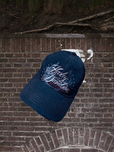 Harley Davidson Vintage Harley Davidson Style Flame Cap Size ONE SIZE - 1 Thumbnail