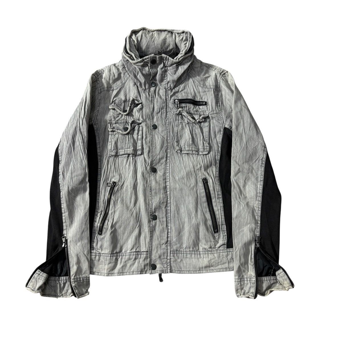 Japanese Brand 🇯🇵Semantic design retro punk jacket🇯🇵 Size US M / EU 48-50 / 2 - 6 Thumbnail