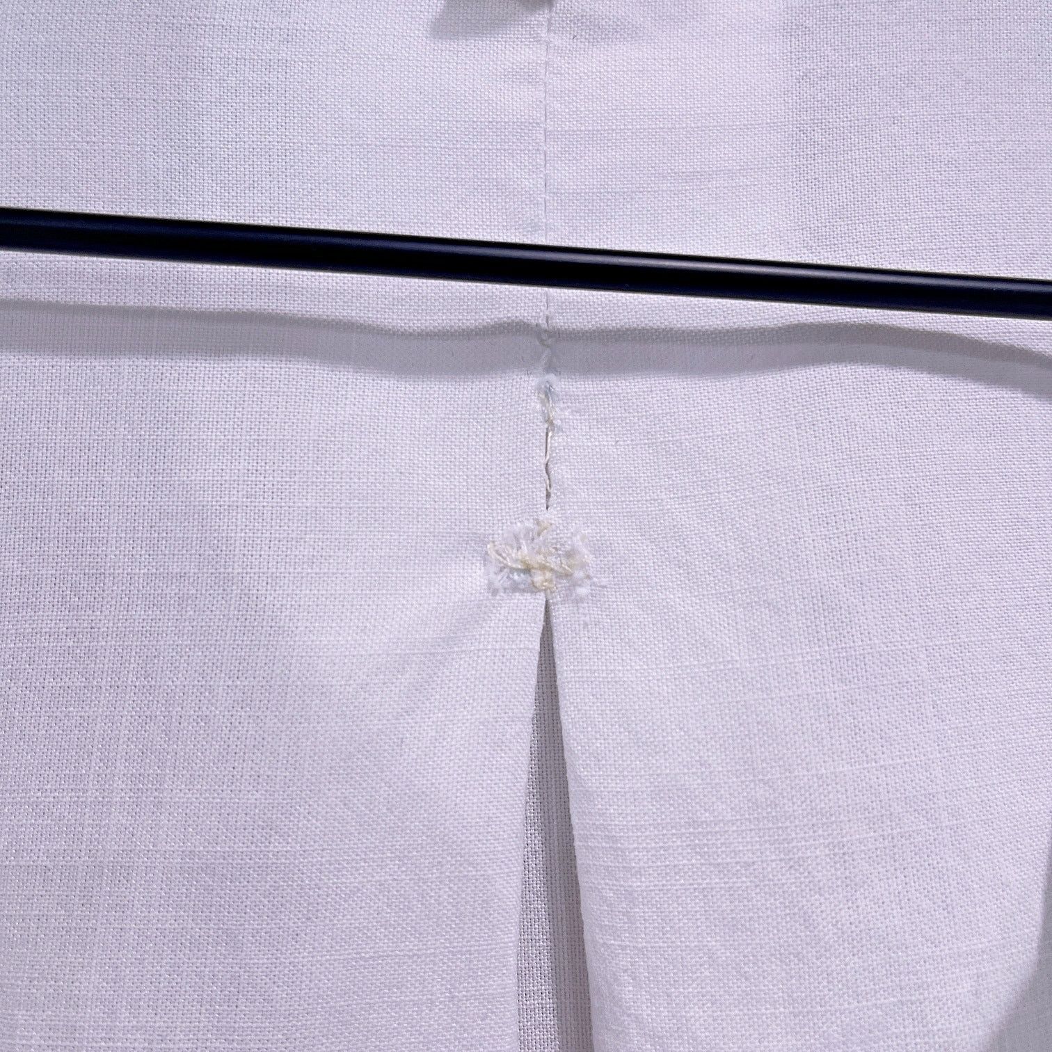 Anthropologie Cloth & Stone Lyocell Split Back Button Down Shirt White S Size S / US 4 / IT 40 - 3 Thumbnail
