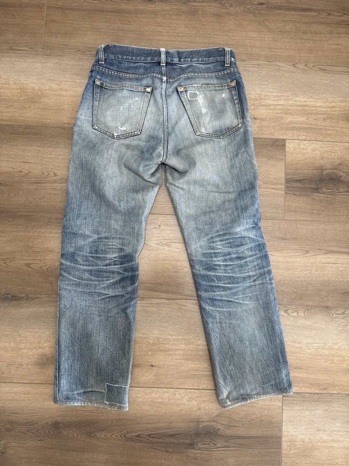 Helmut Lang Helmut Lang 1998 Boro repair jeans Size US 30 / EU 46 - 2 Thumbnail