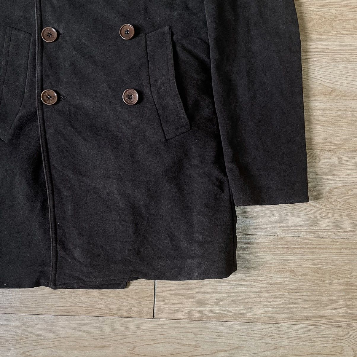 Armani Collezioni 🇮🇹 ARMANI COLLEZIONI ITALY ARCHIVE DOUBLE BREASTED SUEDE COAT Size US M / EU 48-50 / 2 - 8 Thumbnail