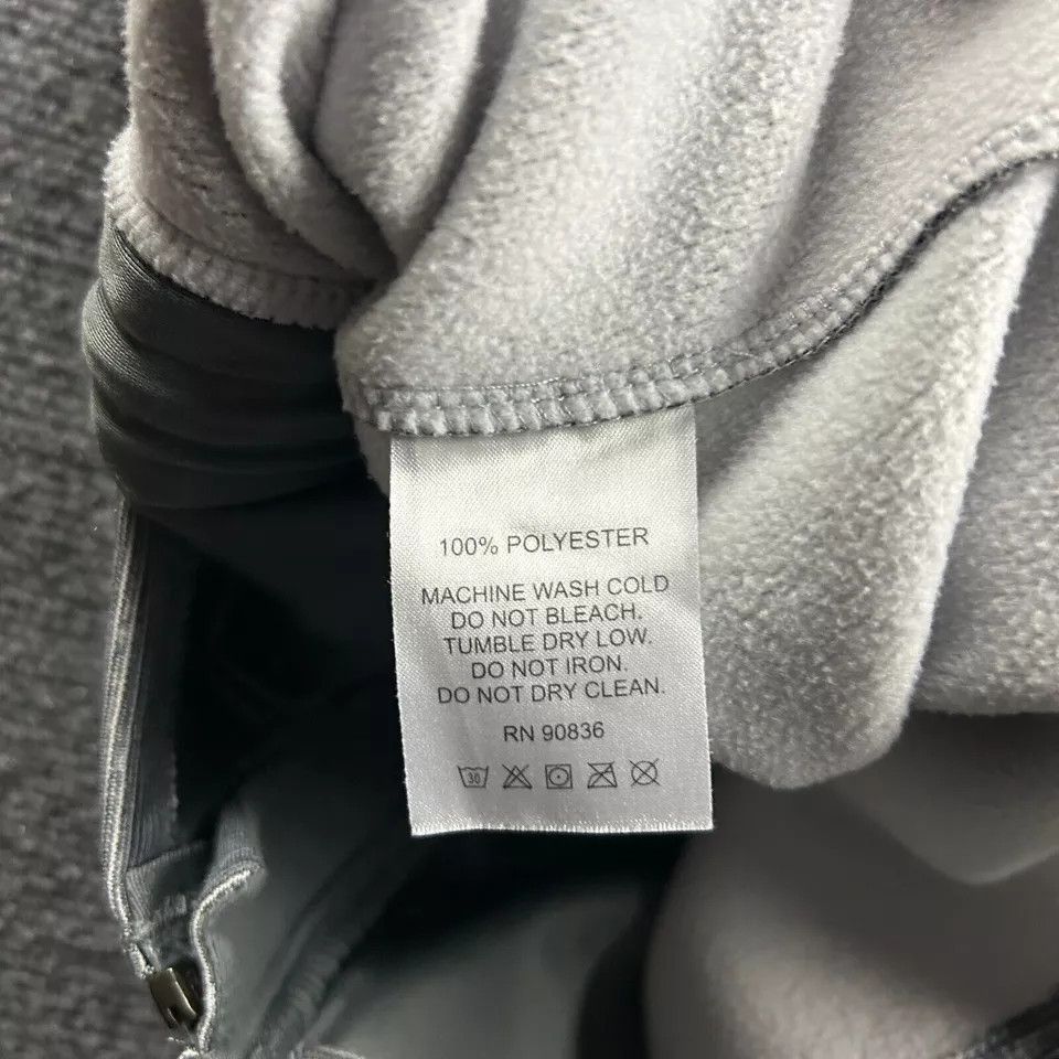 Port Authority Mercedes Benz Jacket Adults Small Gray Full Zip Fleece Mens Size US S / EU 44-46 / 1 - 9 Thumbnail