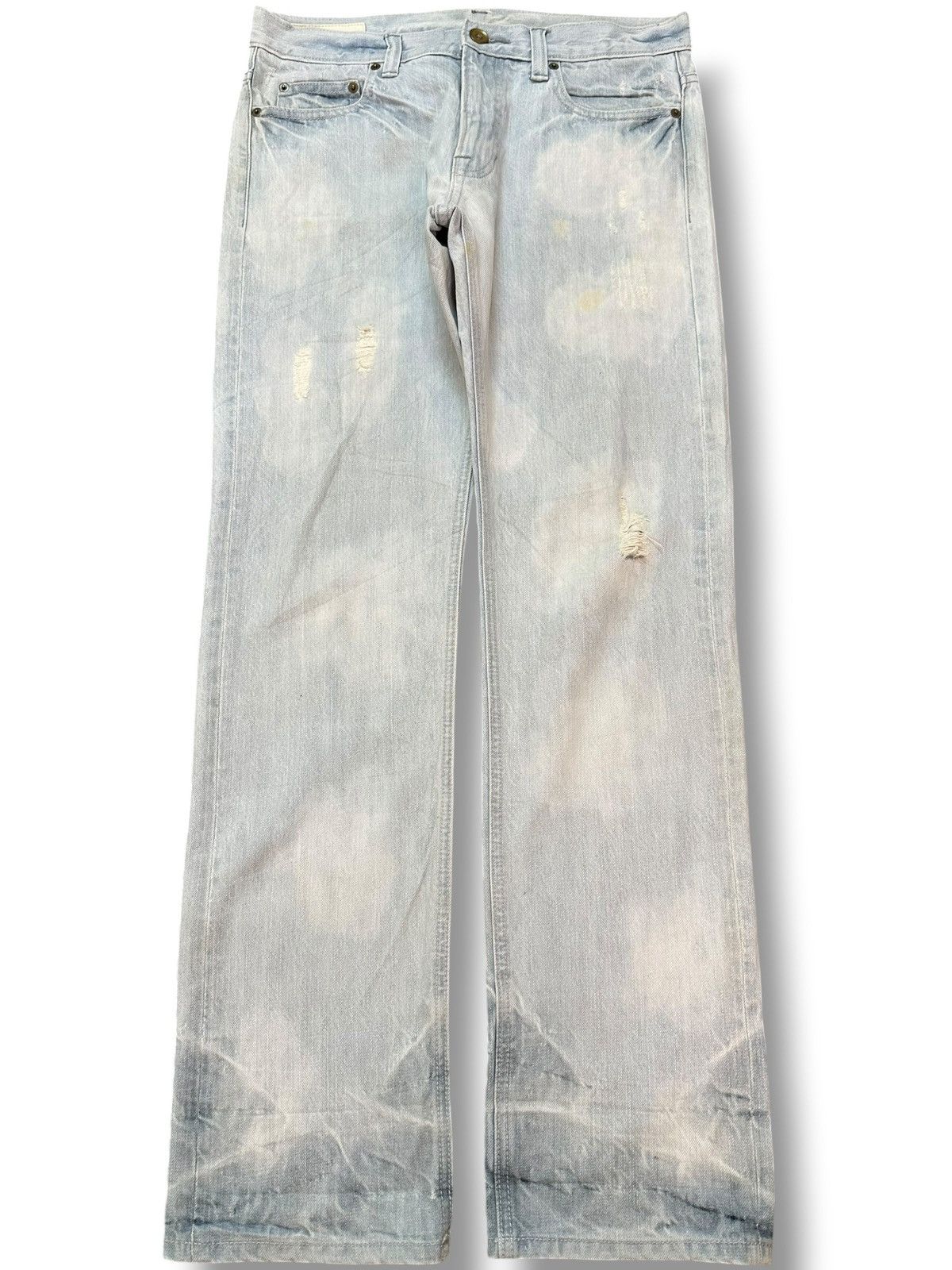 LOWRYS FARM Vintage Lowrys Farm Faded Grunge Distressed Denim Size US 32 / EU 48 - 1 Thumbnail