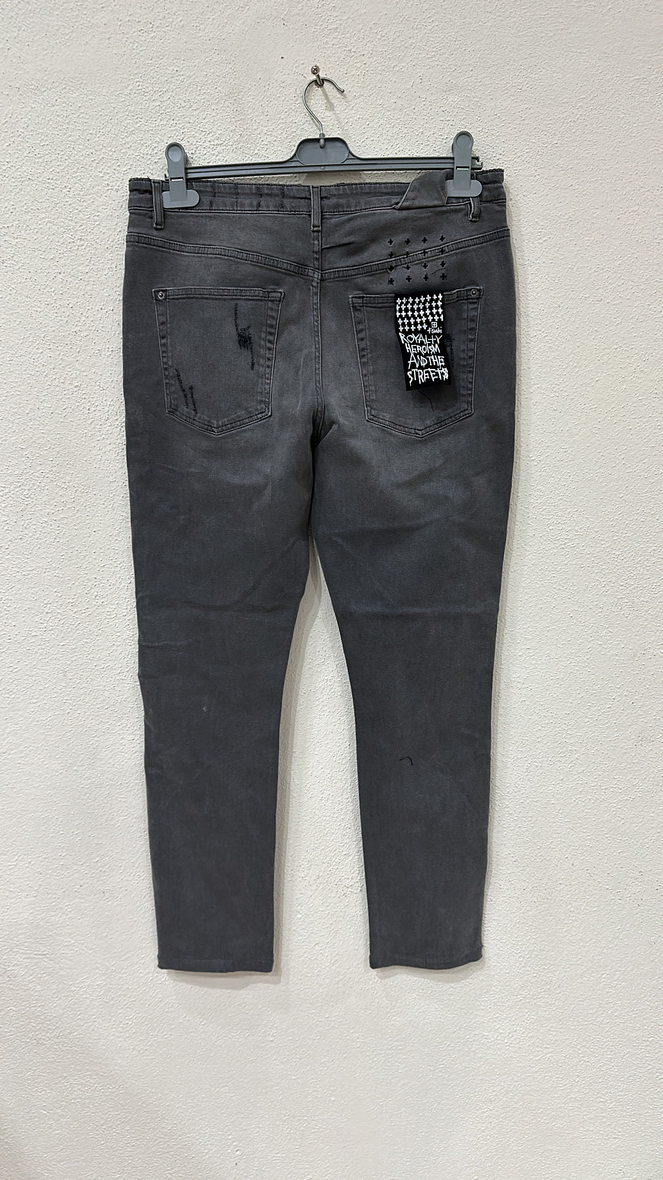Ksubi Ksubi Chitch Gray Jean Size 34 Never Worn Size US 34 / EU 50 - 1 Thumbnail