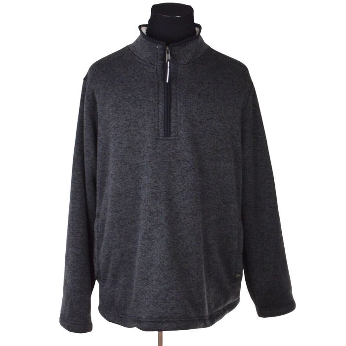 Orvis Orvis Sweater Mens Fleece Lined XXL Grey 1/4 Zip | Grailed