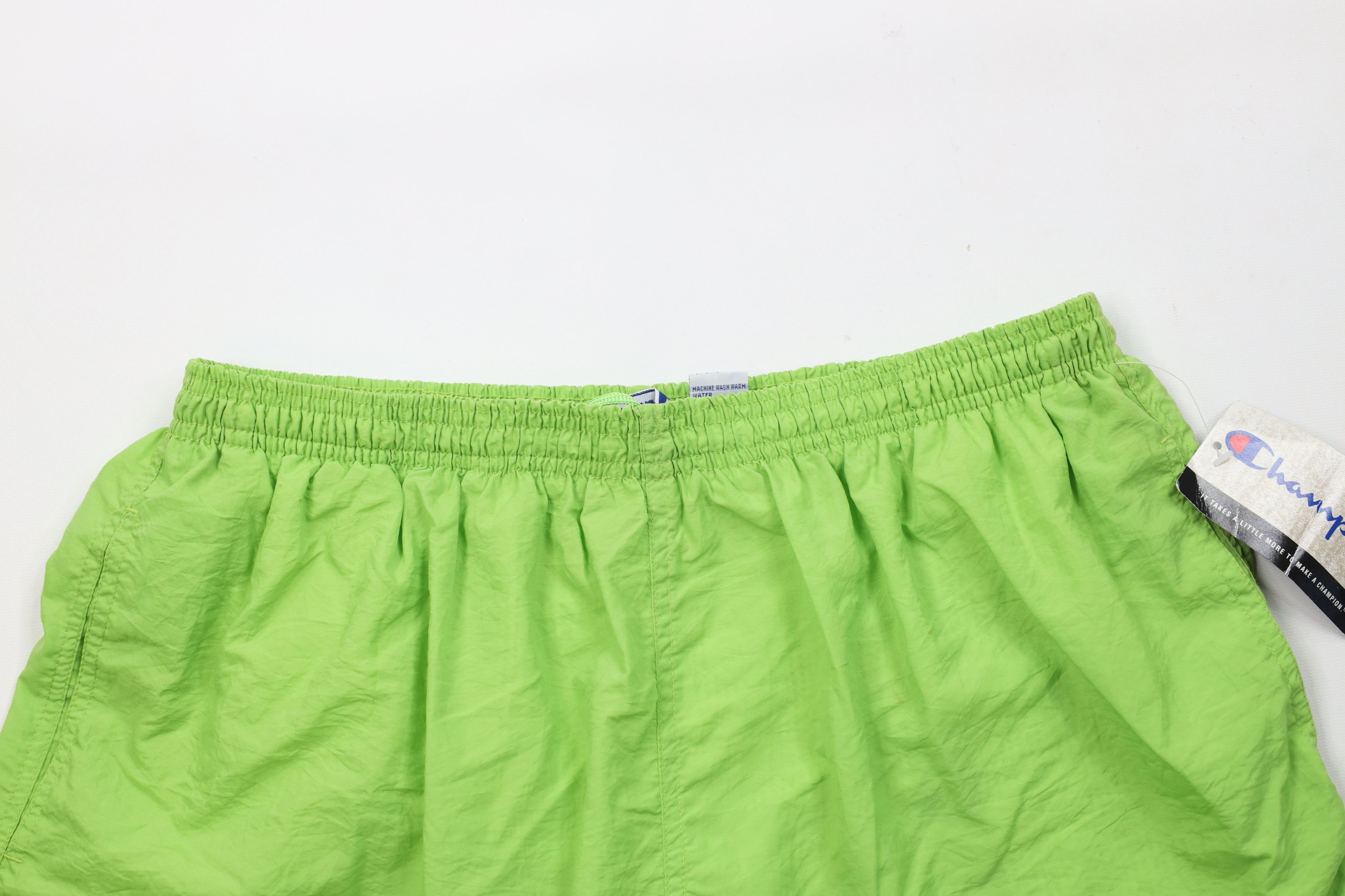 Champion × Vintage Deadstock Vintage 90s Champion Above Knee Shorts Trunks Size US 36 / EU 52 - 2 Thumbnail