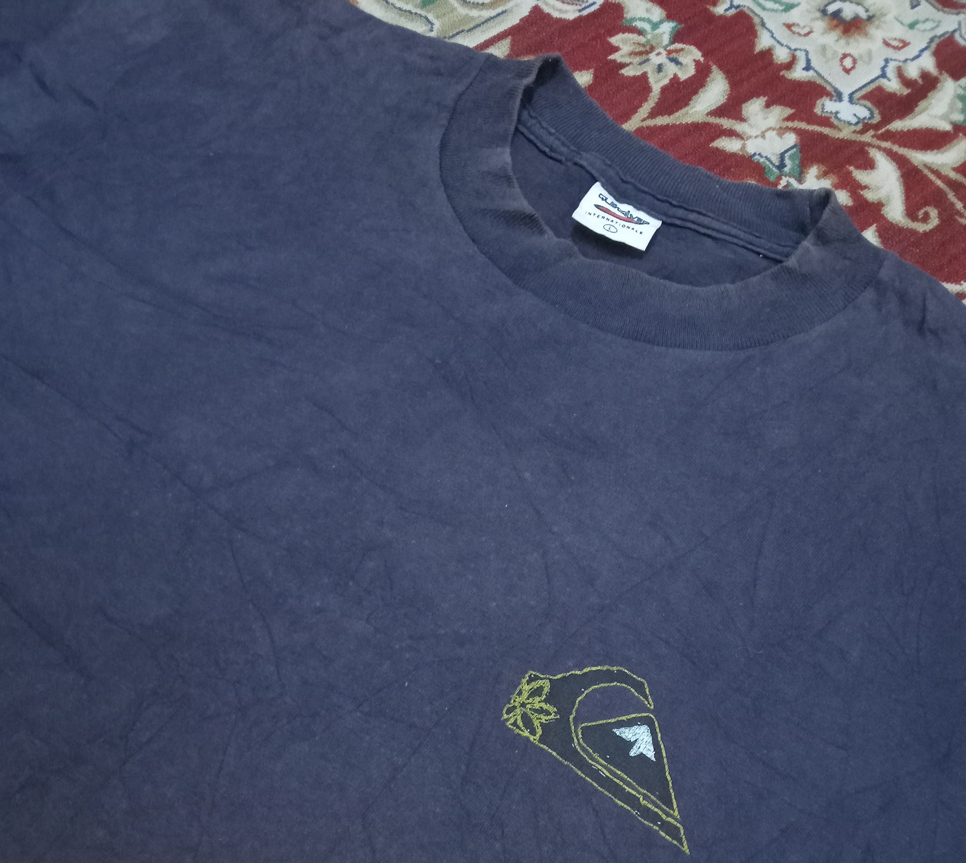 Quiksilver Vintage Quiksilver Eddie Would Go Very Rare T Shirt Size US L / EU 52-54 / 3 - 7 Thumbnail
