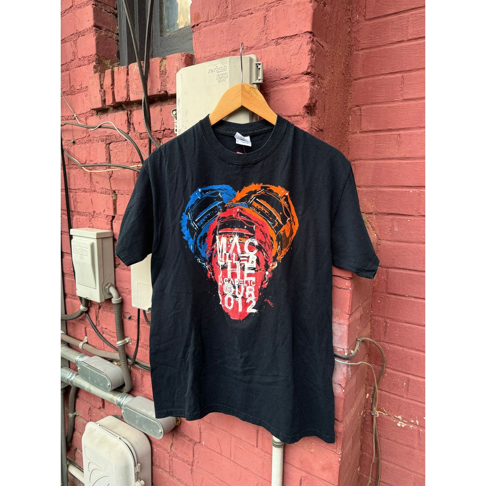 Gildan Mac Miller The Macadelic Tour 2012 Tee Size M Size US M / EU 48-50 / 2 - 4 Thumbnail