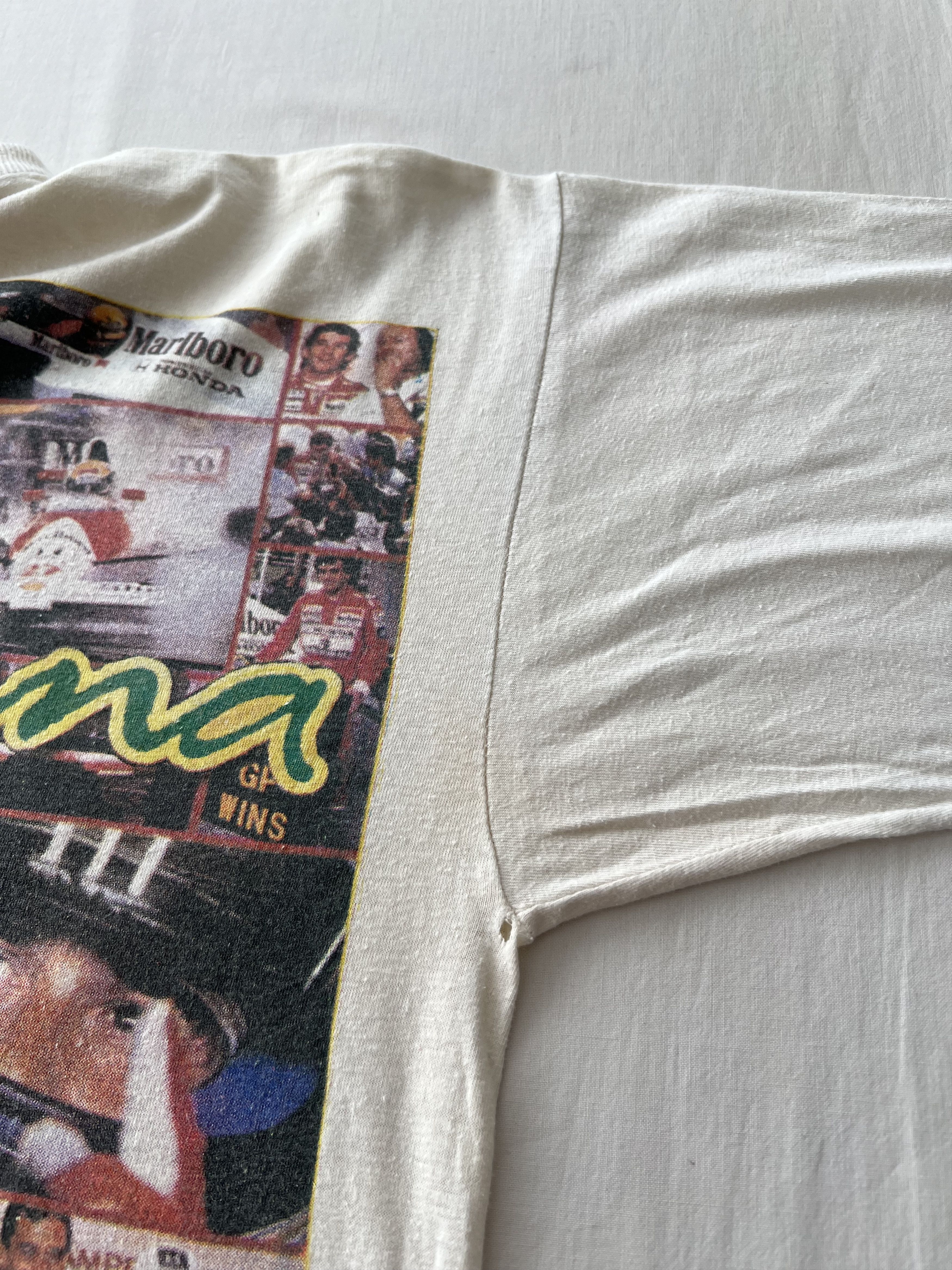 Formula 1 Vintage 90s Ayrton Senna Formula 1 F1 Renault AOP T-shirt Size US L / EU 52-54 / 3 - 10 Thumbnail