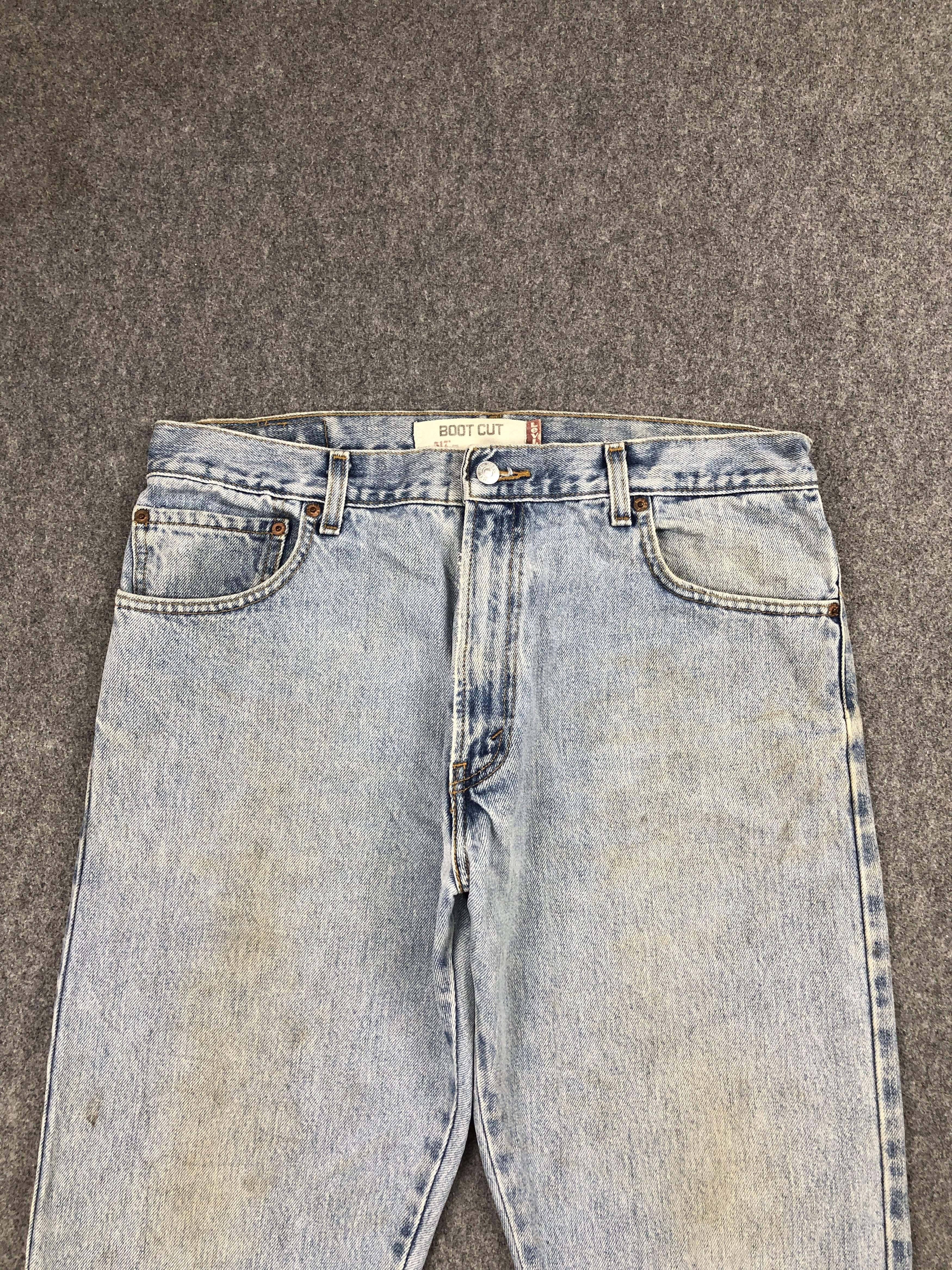 Levi's Vintage Levis 517 Flared Bootcut Jeans DP2452 Size US 35 - 2 Thumbnail