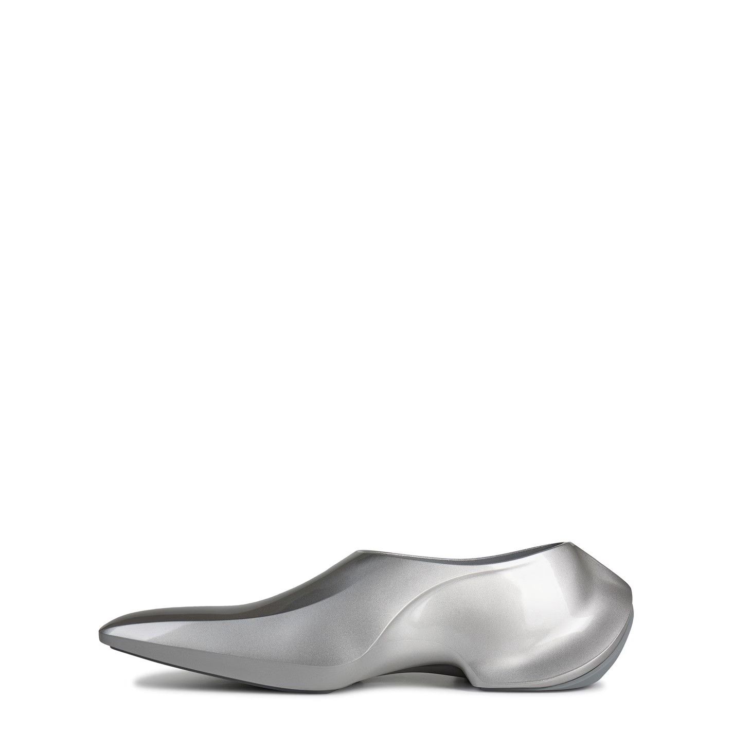 Balenciaga o1g2r1mq0226 Space Shoes In Silver Size US 11 / EU 44 - 2 Thumbnail