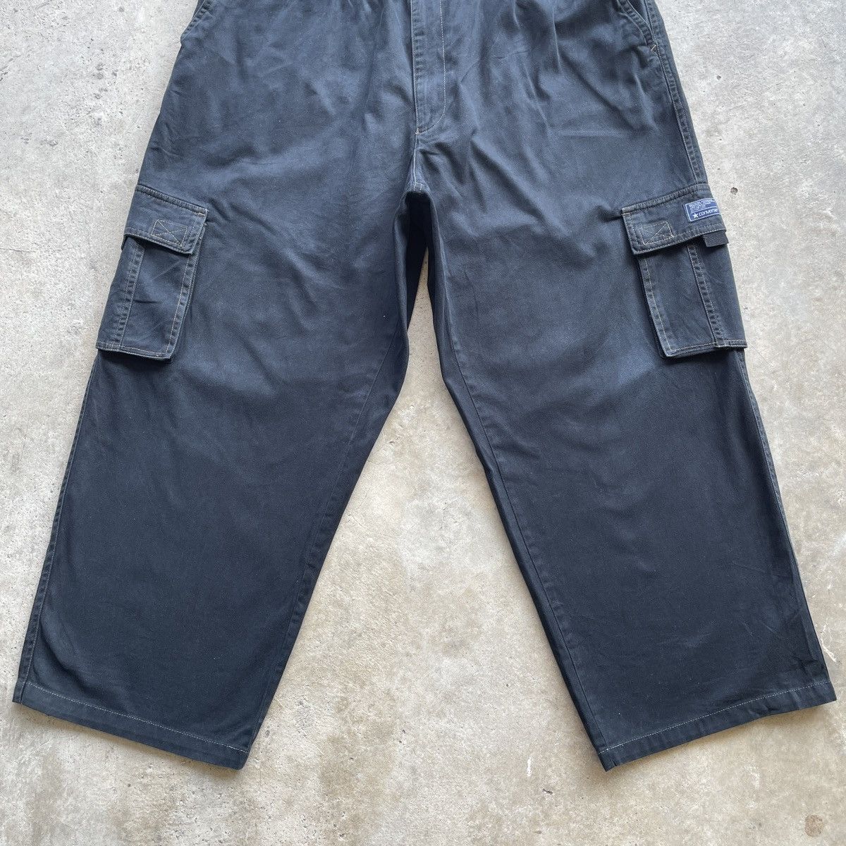 Converse Vintage Converse Drawstring Waist Baggy Cargo Pants Tactical Size US 38 / EU 54 - 6 Thumbnail