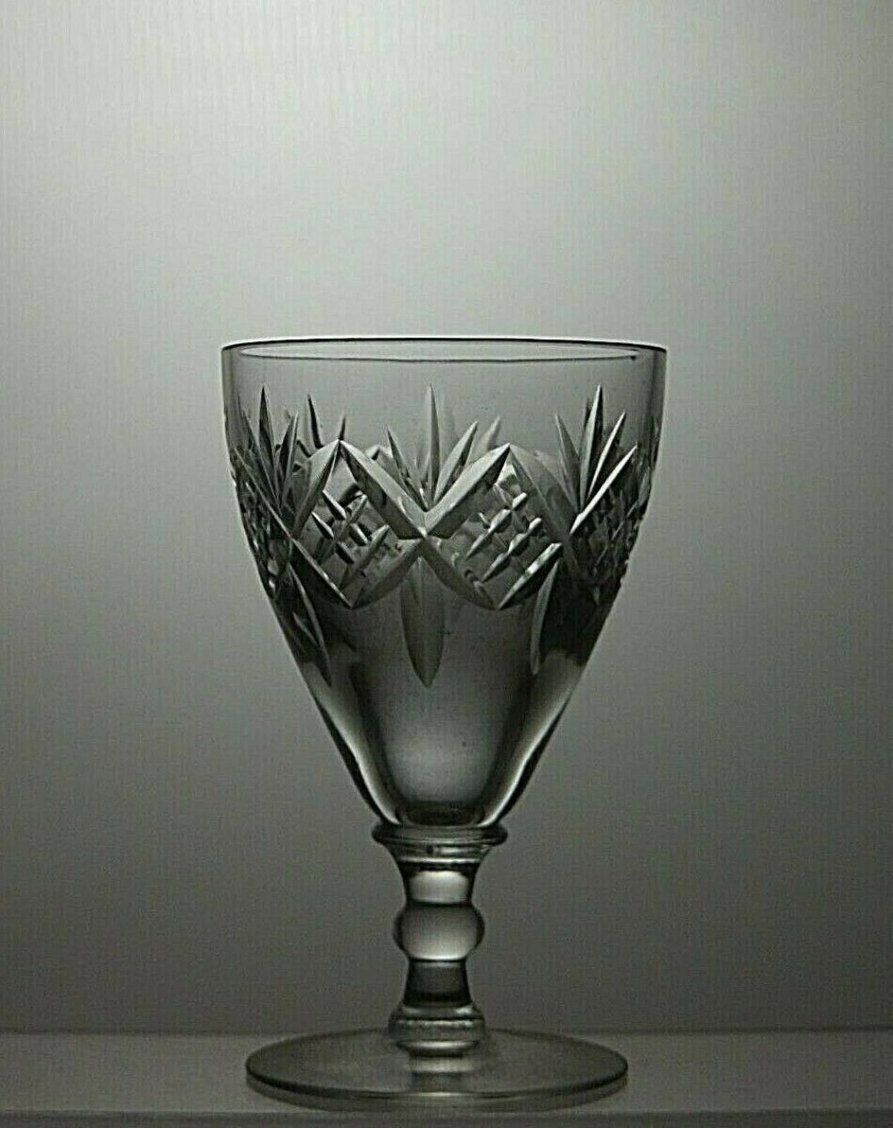 Other Webb Corbett Crystal Cut Set Of 4 Sherry Glasses 3 3/4" Size ONE SIZE - 5 Thumbnail