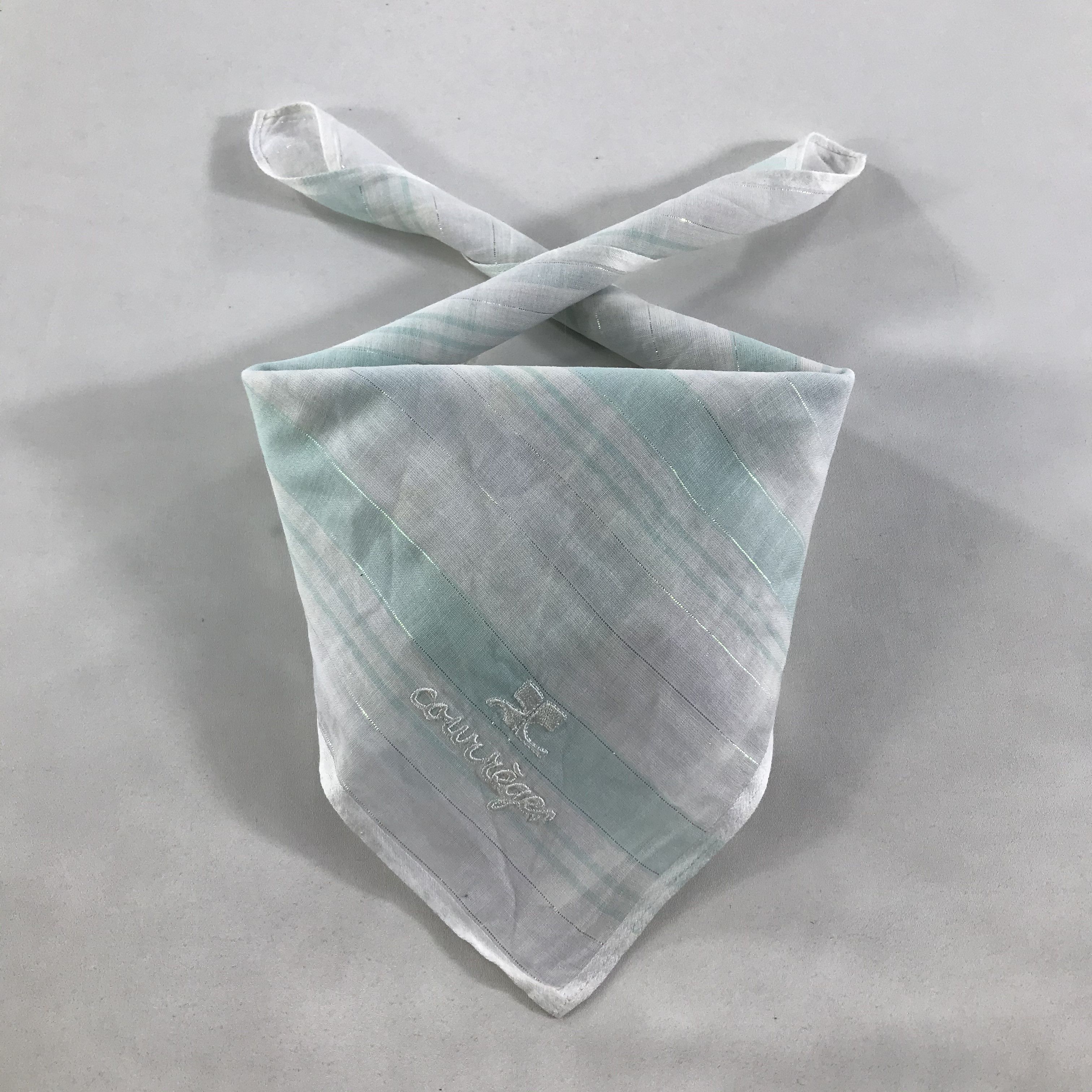 Courreges × Vintage Courreges Bandana / Handkerchief / Neckerchief - S1671 Size ONE SIZE - 3 Thumbnail