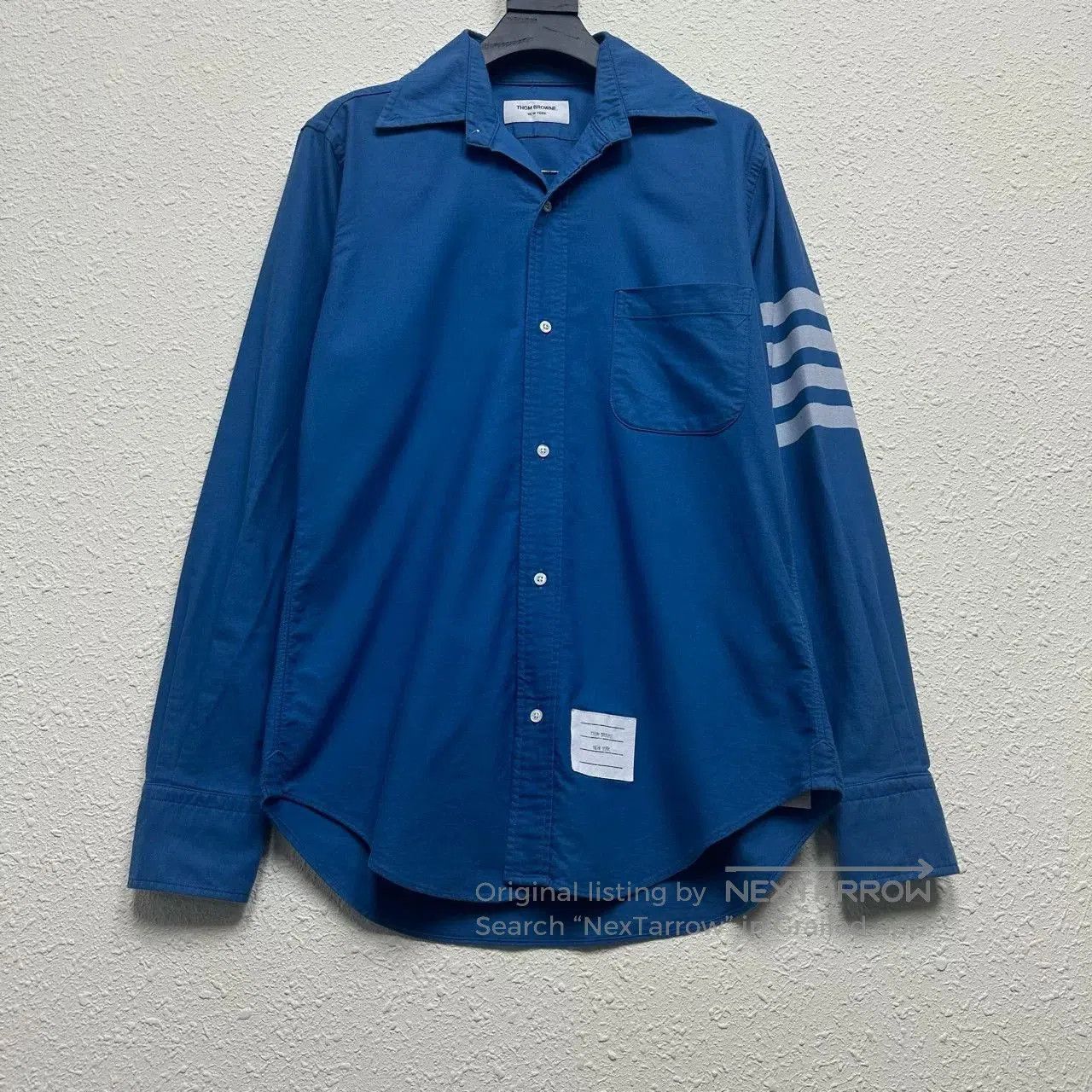 Thom Browne tb thom browne denim striped shirt. Size US S / EU 44-46 / 1 - 1 Thumbnail