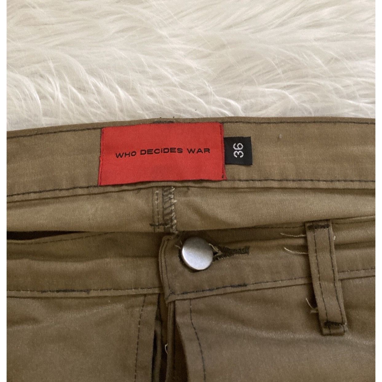 Who Decides War Who Decides War Reaper Cargo Pants Brown 36 Size US 36 / EU 52 - 2 Thumbnail