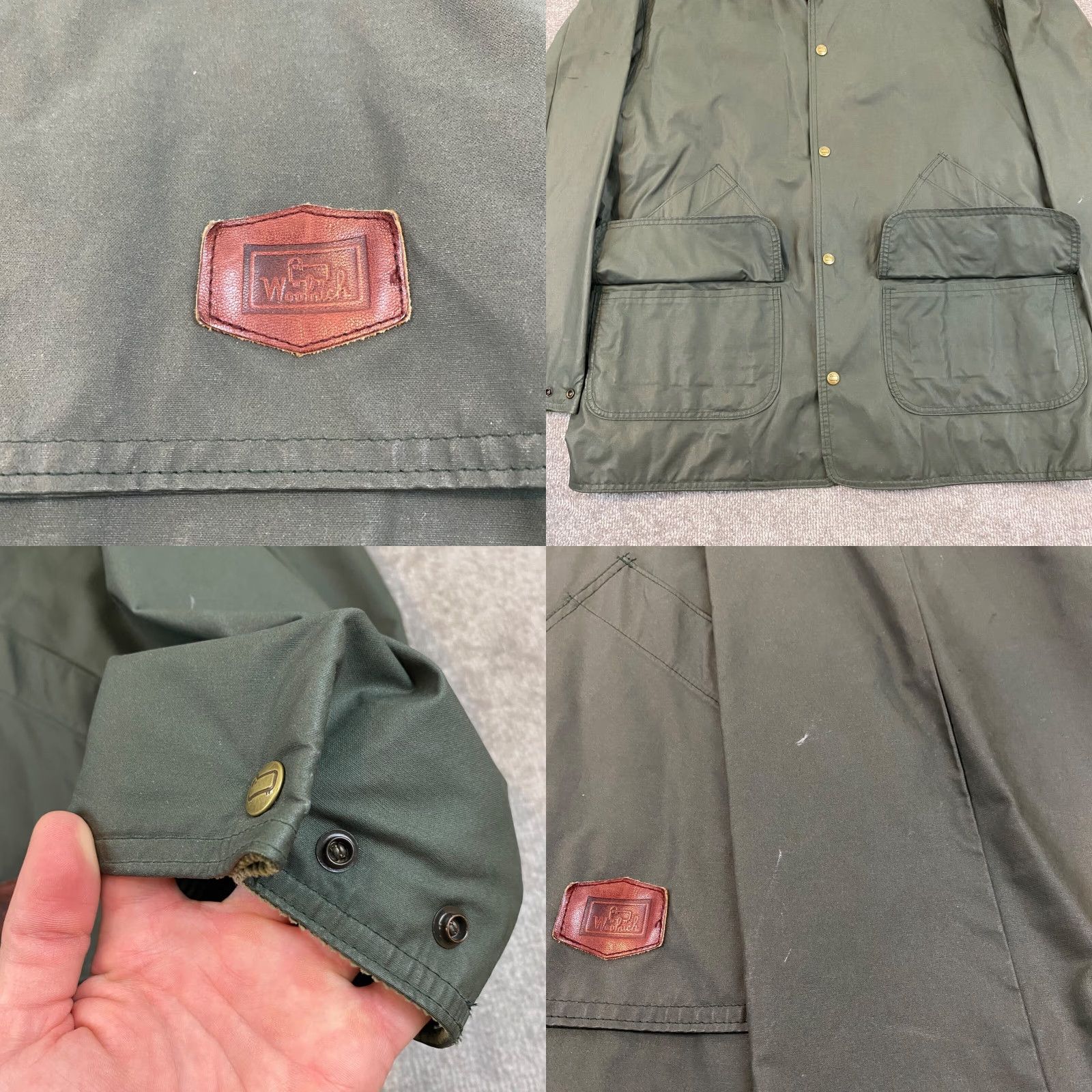 Vintage VINTAGE Woolrich Jacket Parka Coat Woolrich Loden Barn Jacket Mens XL Green Size US XL / EU 56 / 4 - 8 Thumbnail