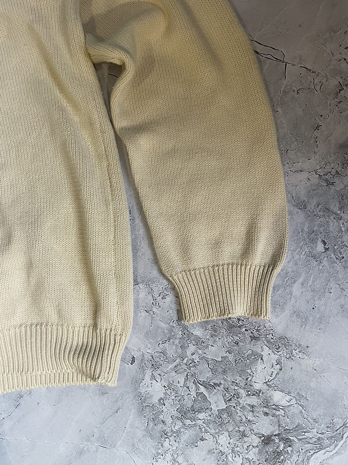 Lacoste Mens Vintage Lacoste Knit Sweater Size US XL / EU 56 / 4 - 4 Thumbnail