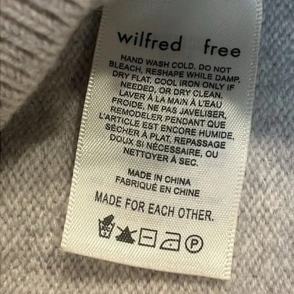 Aritzia Aritzia Wilfred Free Harper Cropped Wool Sweater Mockneck Wo Size L / US 10 / IT 46 - 9 Thumbnail