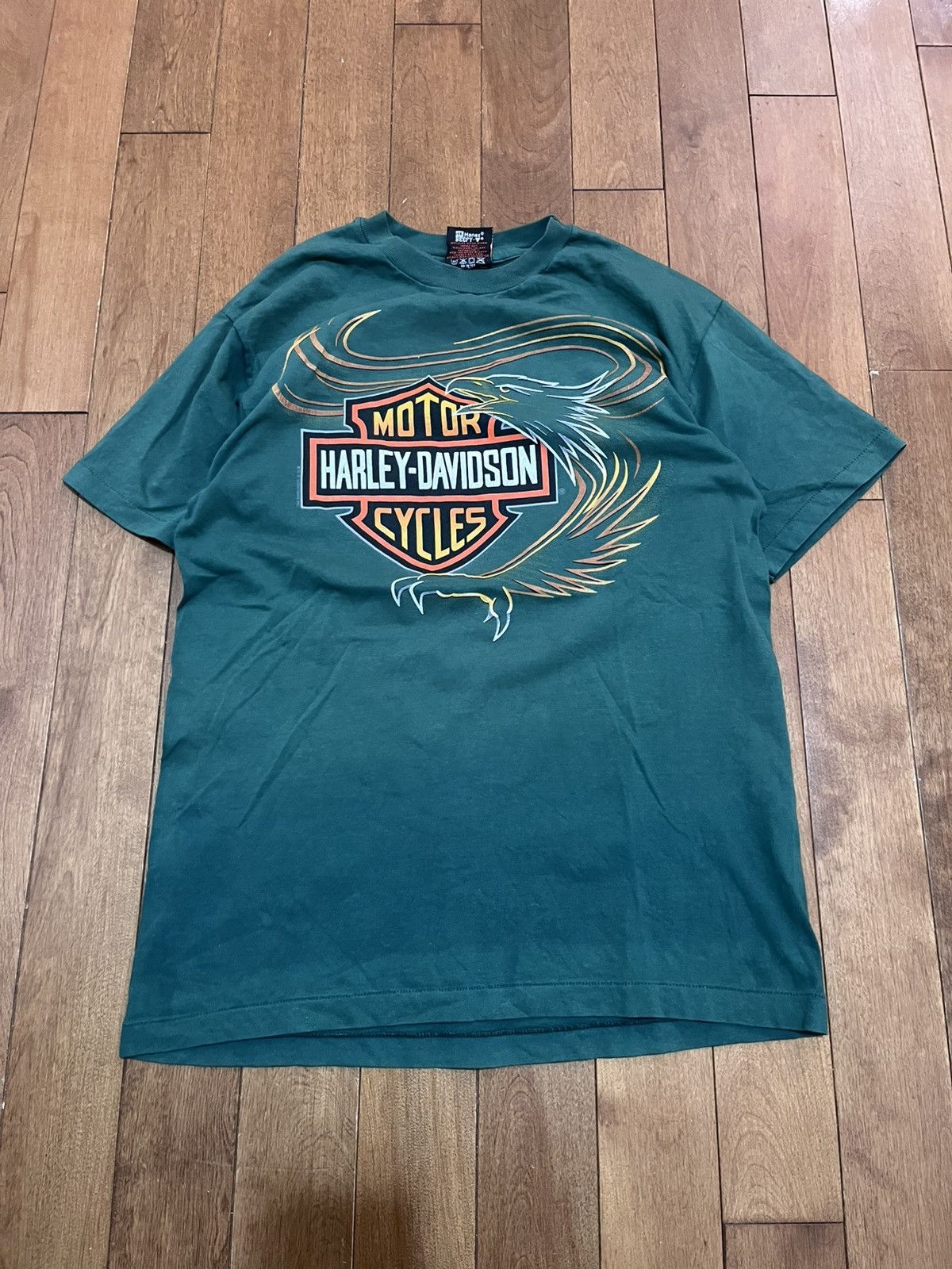 Harley Davidson Vintage single stitch harley davidson t-shirt Size US M / EU 48-50 / 2 - 2 Thumbnail