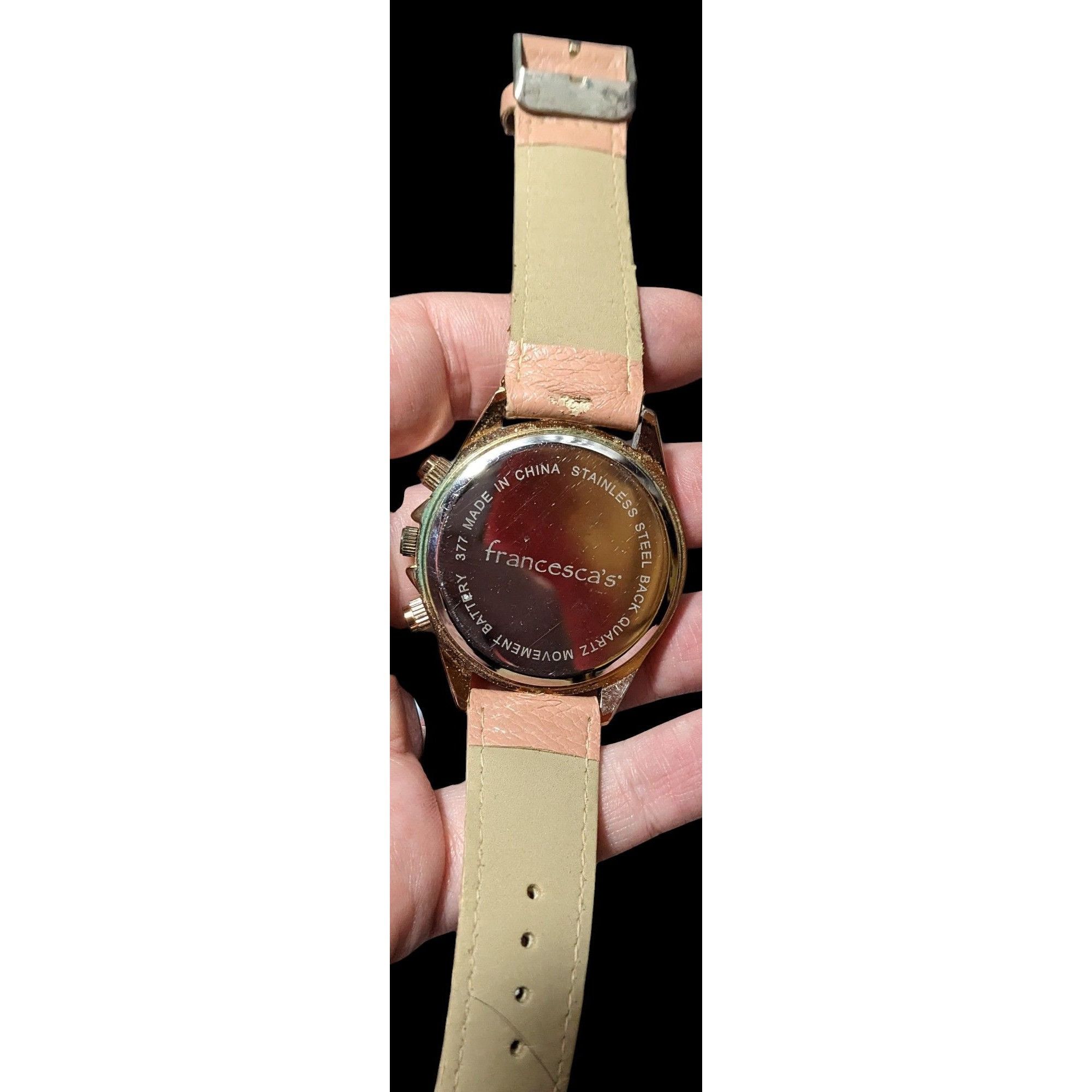 Other Francesca's Rewound Pink And Rose Gold Tone Watch Size ONE SIZE - 3 Thumbnail