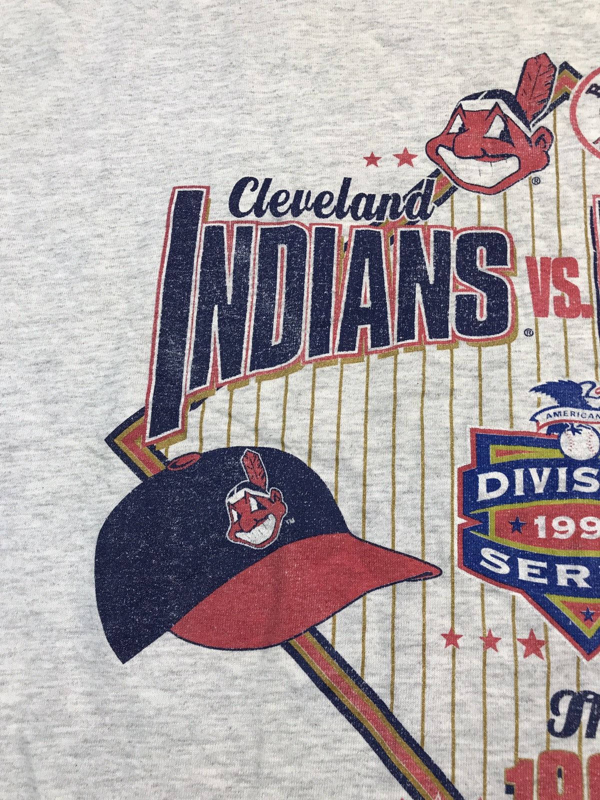 Lee × MLB × Vintage Vintage 1995 AL Division Series Rare T Shirt Size US XXL / EU 58 / 5 - 5 Thumbnail