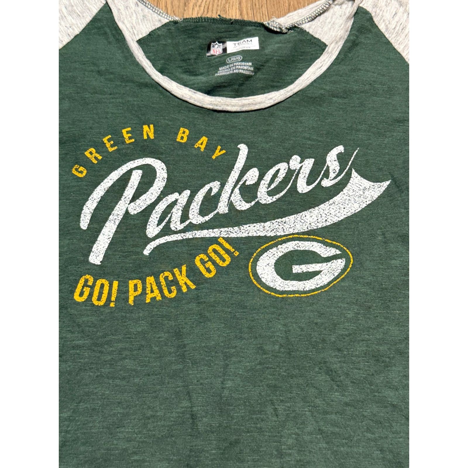 NFL NFL Team apparel Shirt Womens Large Wisconsin Green Bay Packers Long Sleeve Size L / US 10 / IT 46 - 5 Thumbnail