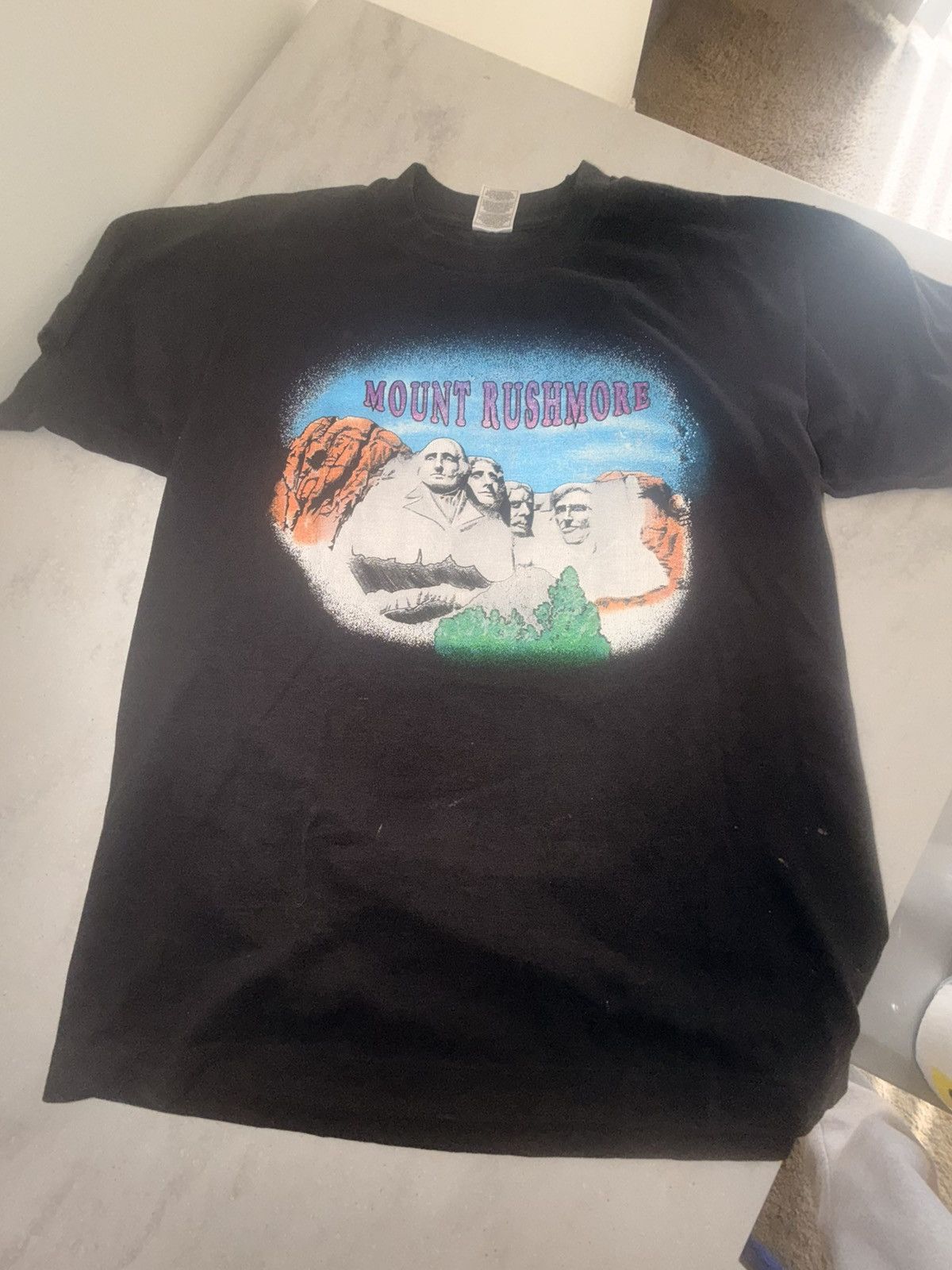 Vintage Vintage Mount Rushmore Humor tee Size US L / EU 52-54 / 3 - 1 Thumbnail