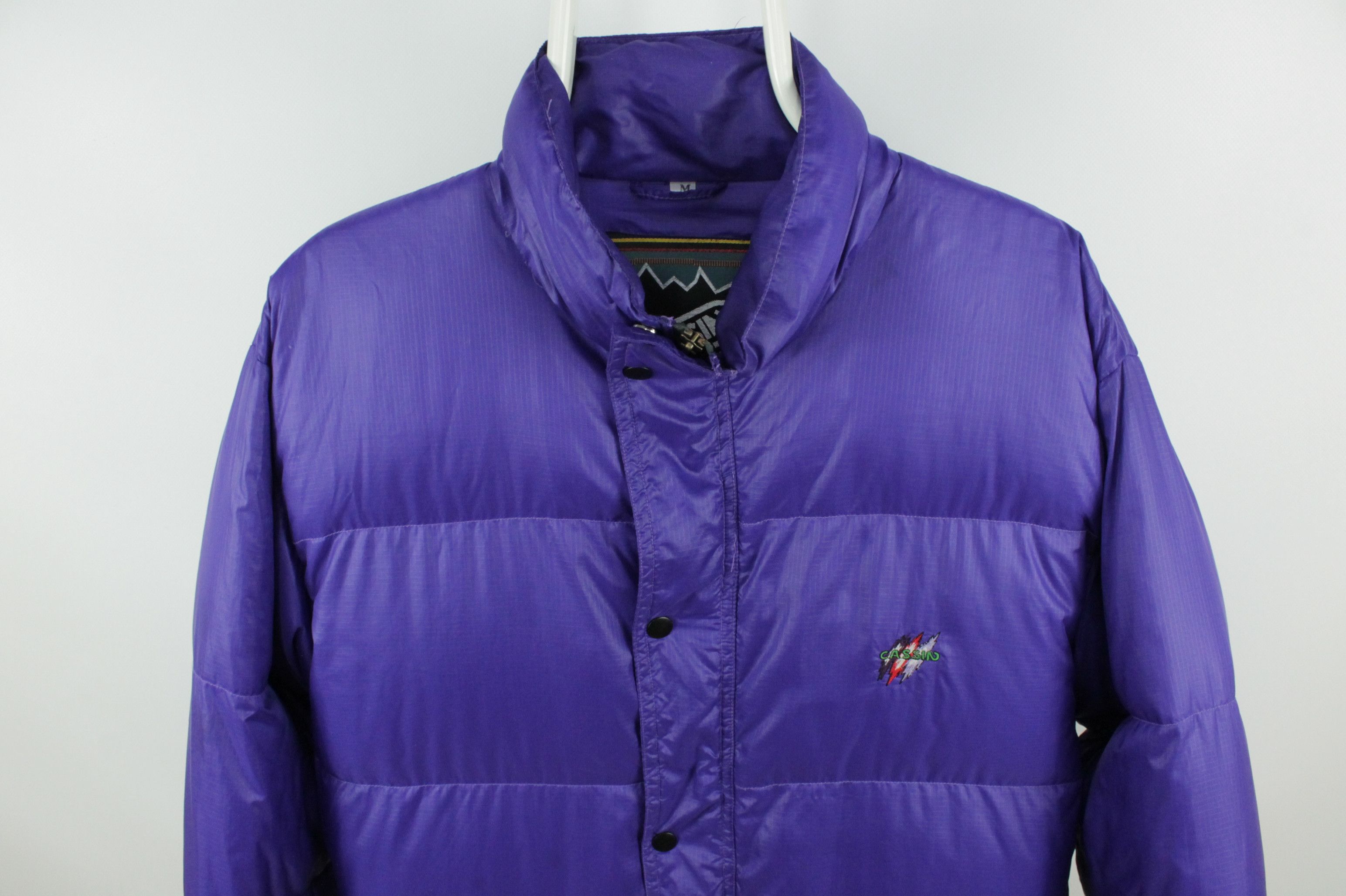 Oleg Cassini Vintage Cassin Light Puffer Jacket Purple Mountain Outdoor Size US M / EU 48-50 / 2 - 2 Thumbnail