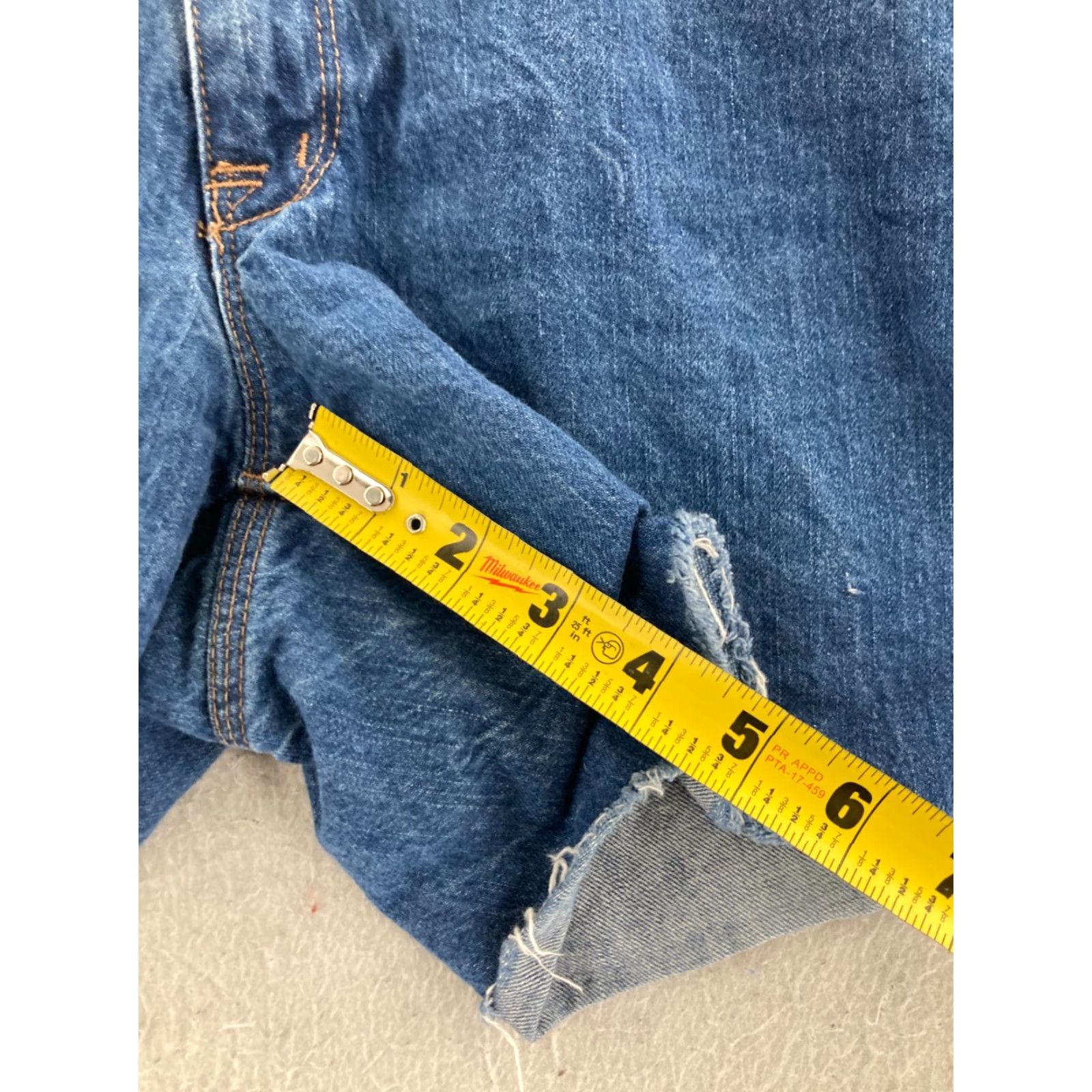 Madewell Madewell Shorts Womens 29 Relaxed Denim Cut-Off Light Blue 5-Pocket Stretch Summer Casual Womens Size 29" - 6 Thumbnail
