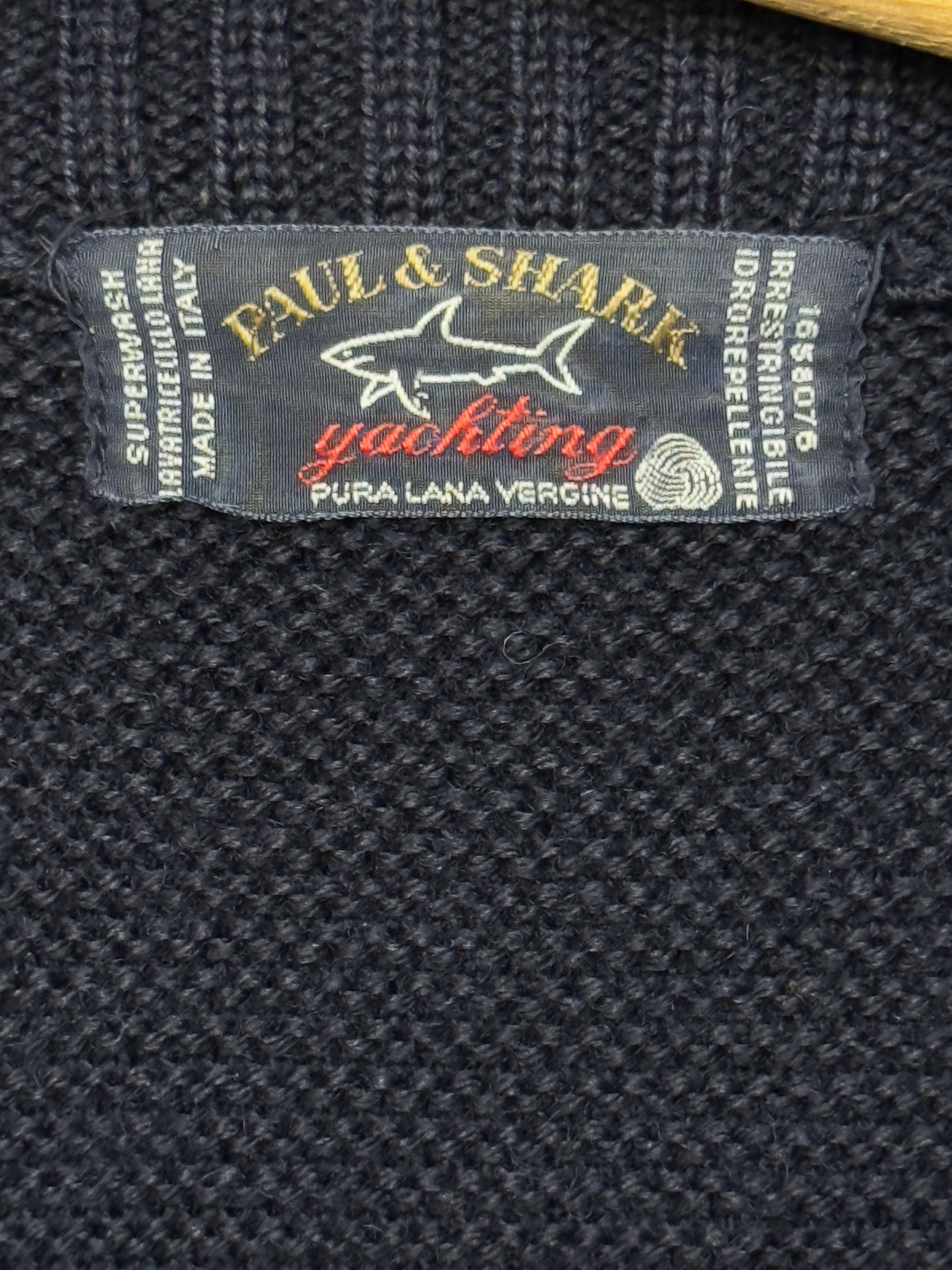Paul & Shark 🔥 heavy knitting jacket zip up Paul and Shark size L Size US L / EU 52-54 / 3 - 9 Thumbnail