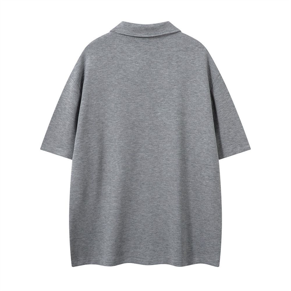 Japanese Brand × Vintage American style loose zipper lapel POLO shirt Size US M / EU 48-50 / 2 - 2 Thumbnail