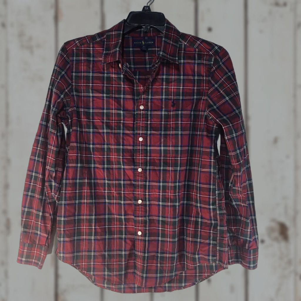 Ralph Lauren Ralph Lauren Plaid Button-Up Shirt Mens Size XL Multicolor Casual Size US XL / EU 56 / 4 - 1 Thumbnail