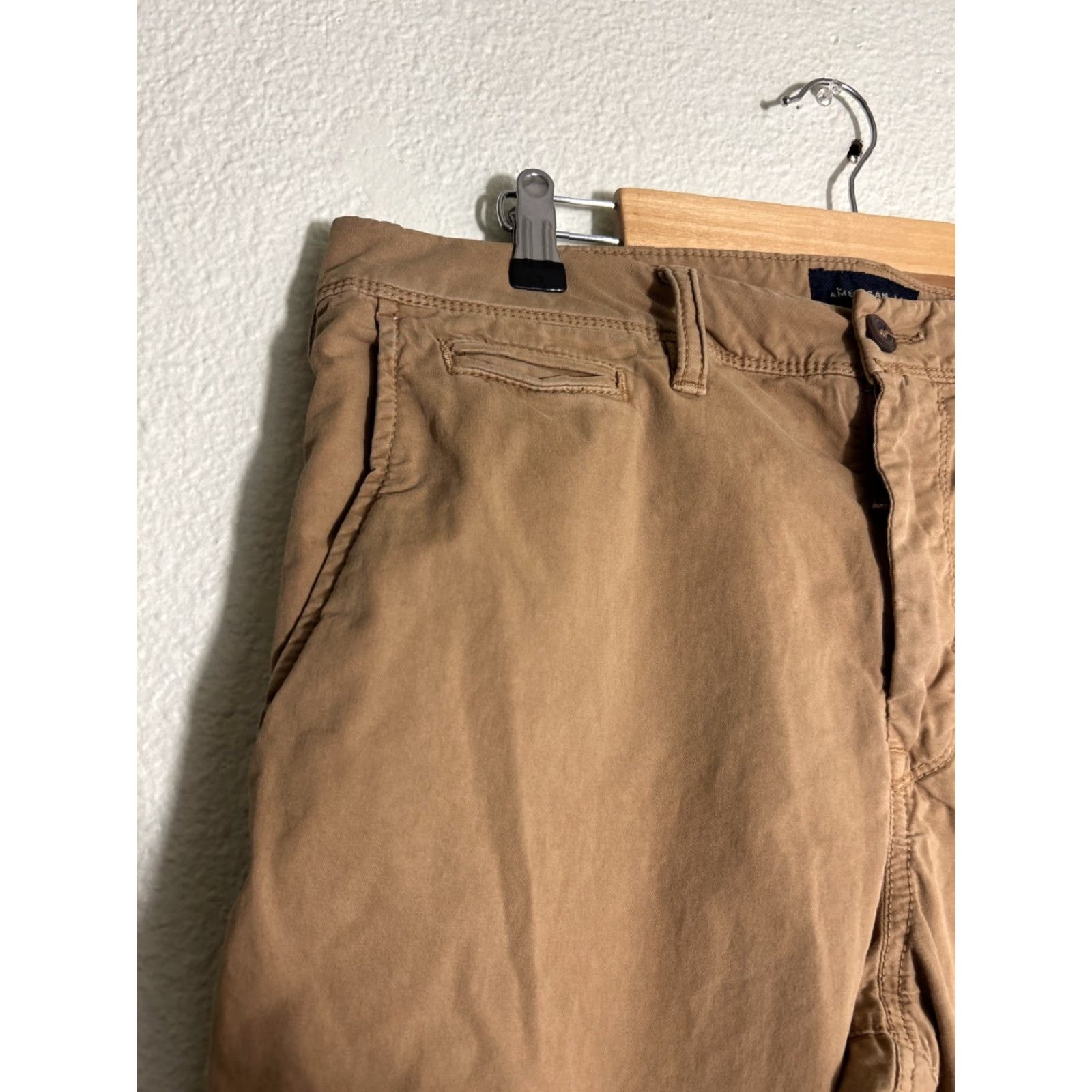 American Eagle Outfitters VINTAGE American Eagle Duck Brown Next Level Flex Pants 33x31 Mens Size US 33 - 4 Thumbnail