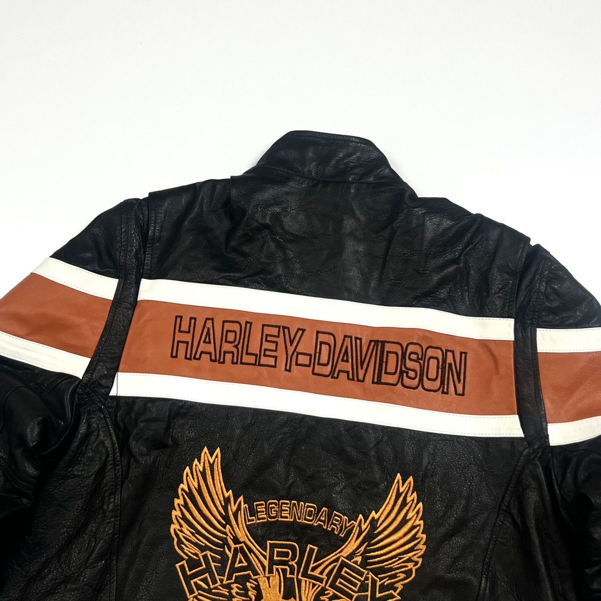 Harley Davidson × Vintage Vintage Harley Davidson Embroidered Logo Jacket Size L Size US L / EU 52-54 / 3 - 7 Thumbnail