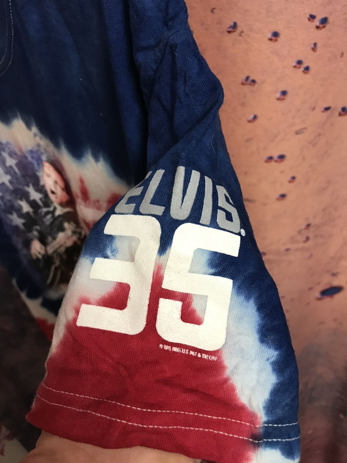 Band Tees Elvis Presley Patriot tie Die tee Size US XL / EU 56 / 4 - 5 Thumbnail