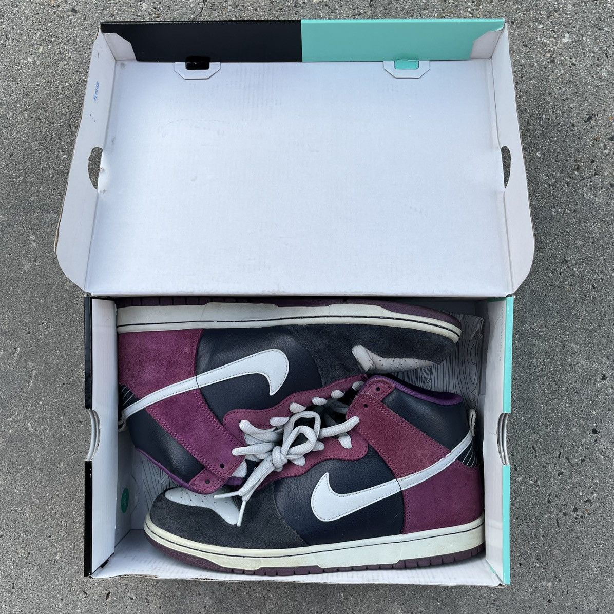 Vintage 2008’ Nike Dunk High Pro SB Un-Heavens Gate 10.5 Size US 10.5 / EU 43-44 - 17 Thumbnail