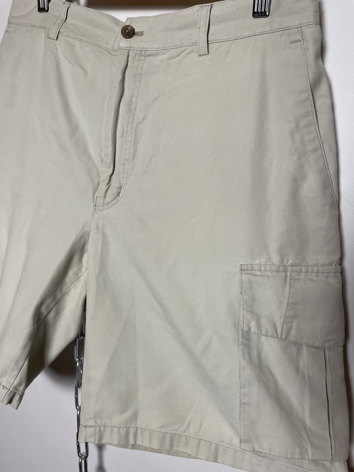 Lacoste Lacoste Vintage Metal Logo Cargo Shorts Size US 32 / EU 48 - 2 Thumbnail