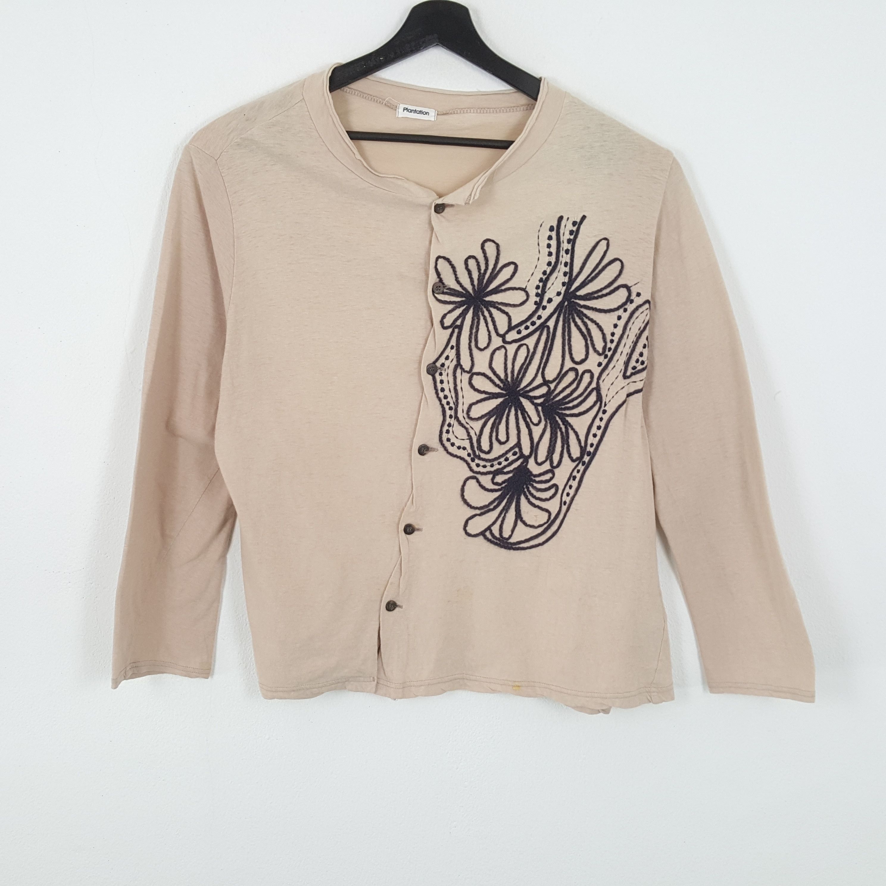 Designer × Japanese Brand × Vintage PLANTATION Japanese Designer Brand Issey Miyake Tshirt Size L / US 10 / IT 46 - 1 Thumbnail