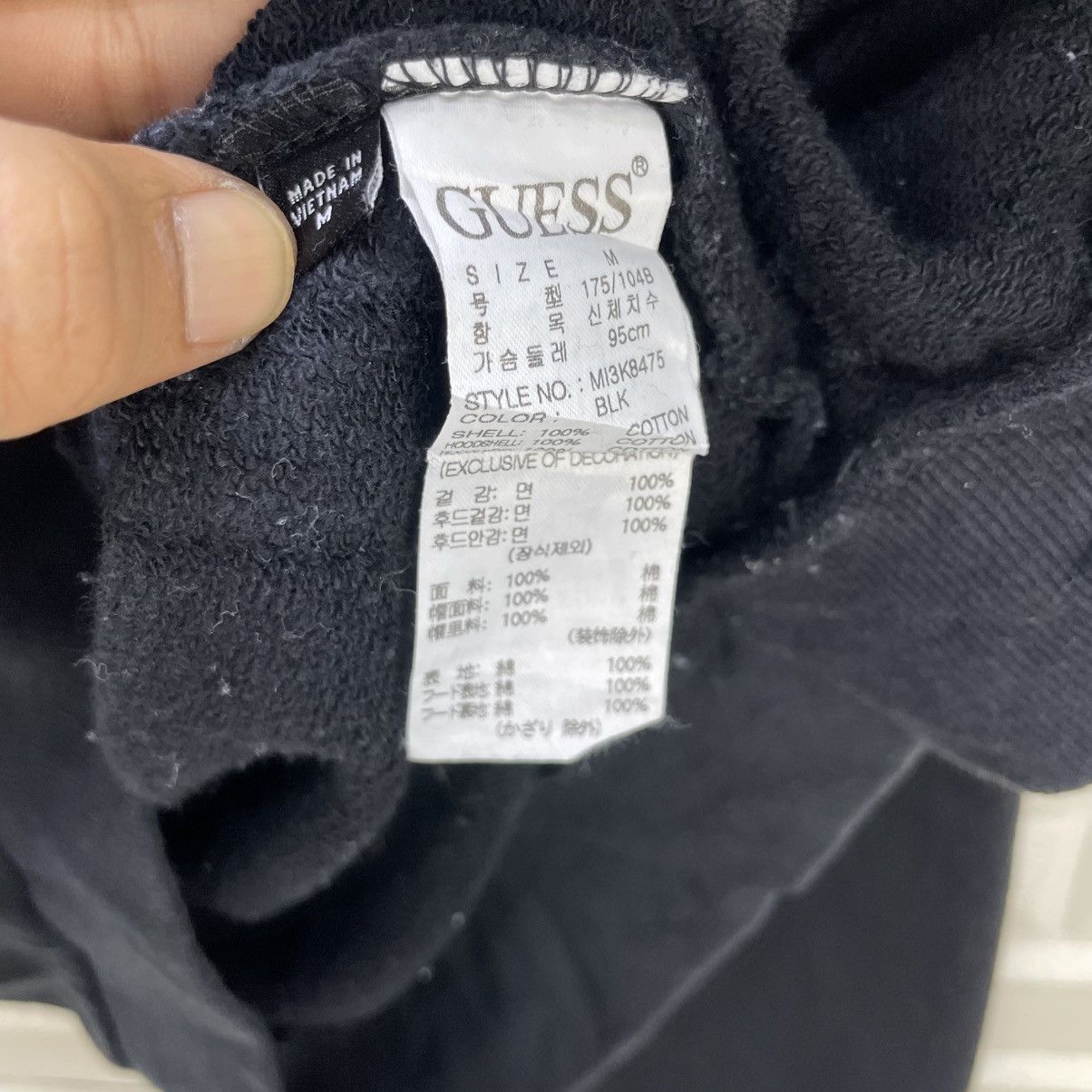 Guess 💥Vintage Guess Small Logo Zip Hoodie Size US M / EU 48-50 / 2 - 9 Thumbnail