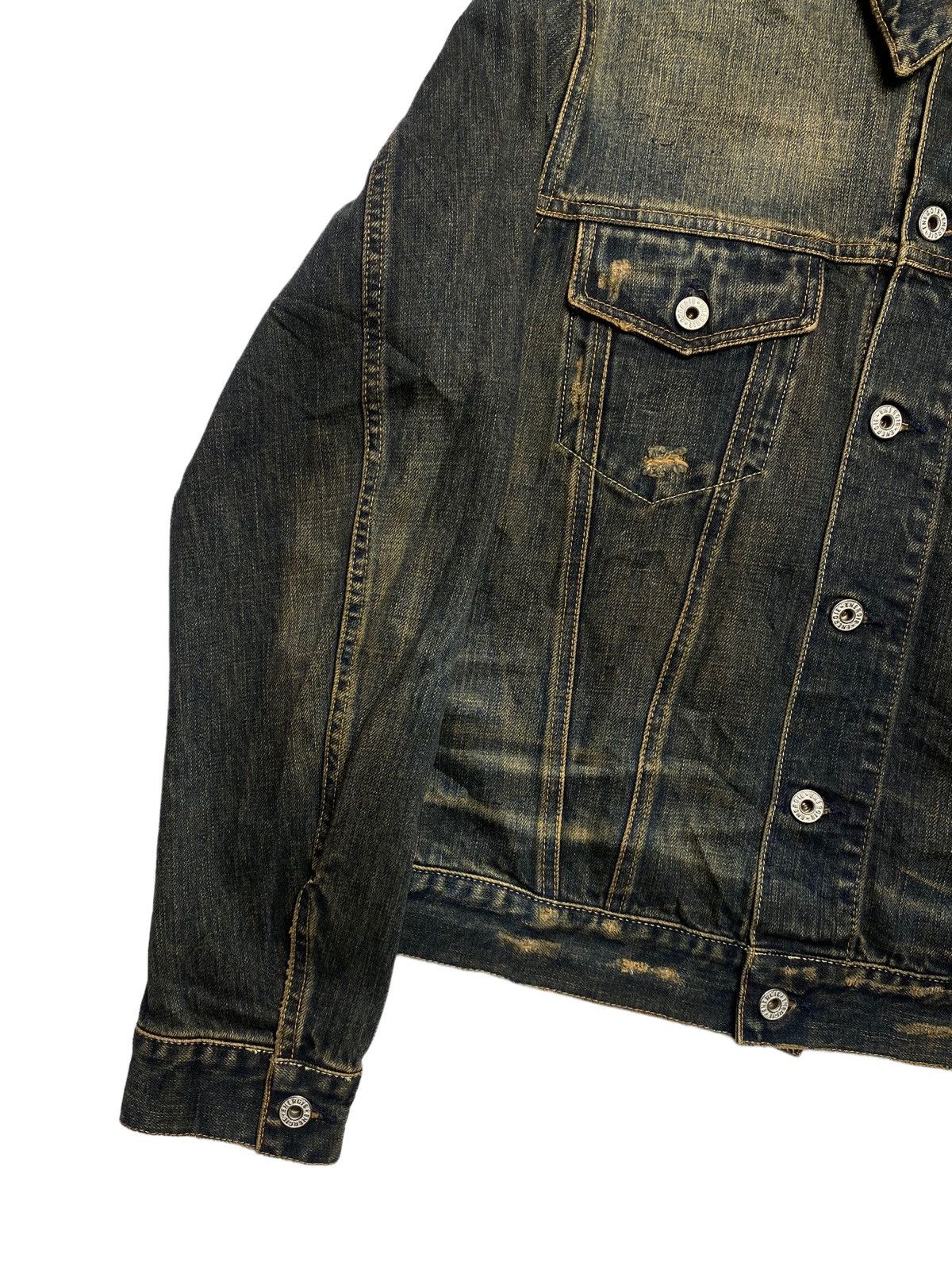 Energie 1990s Energie - Mud Wash Denim Jacket Size US L / EU 52-54 / 3 - 5 Thumbnail