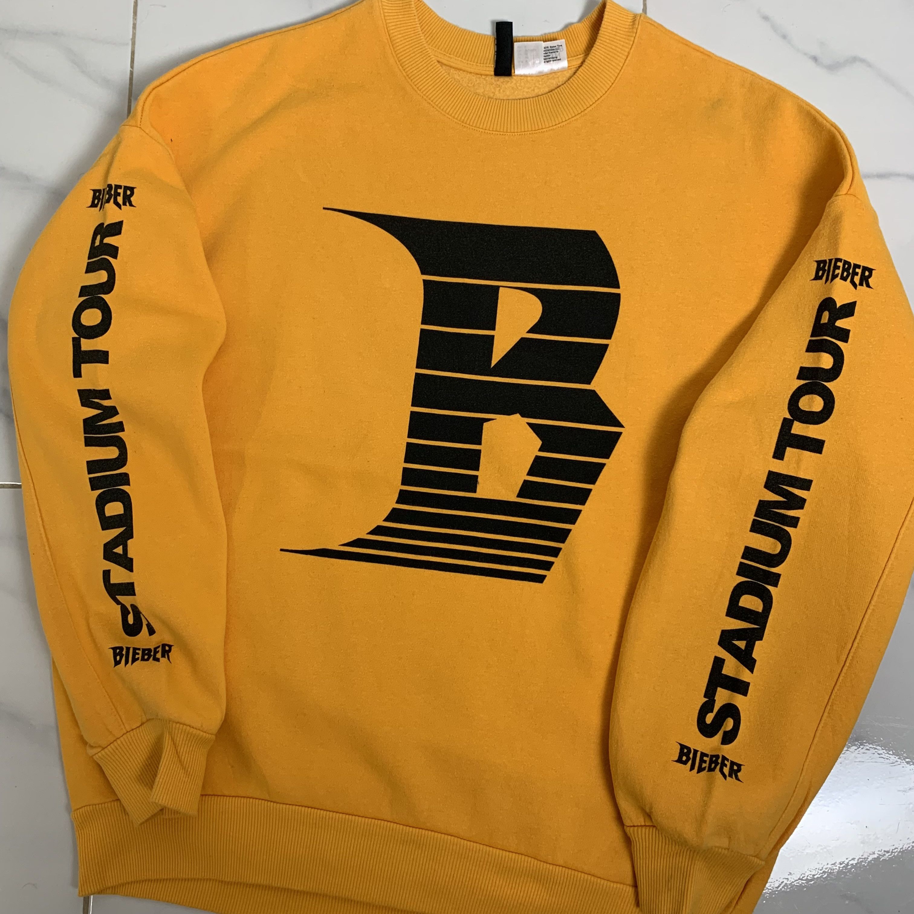 Justin bieber crew neck hotsell