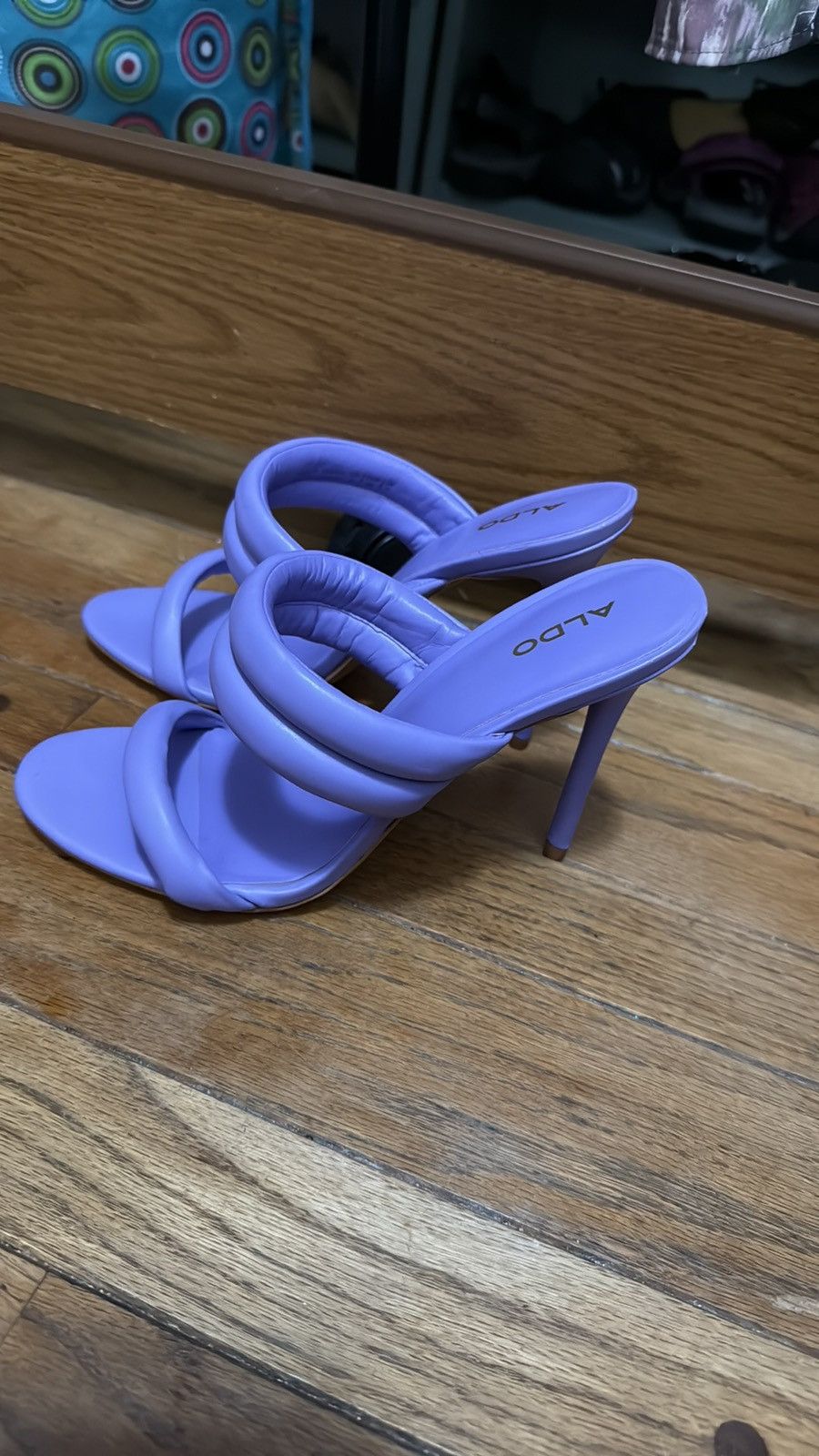 Aldo Aldo purple heels Size US 9 / IT 39 - 3 Thumbnail