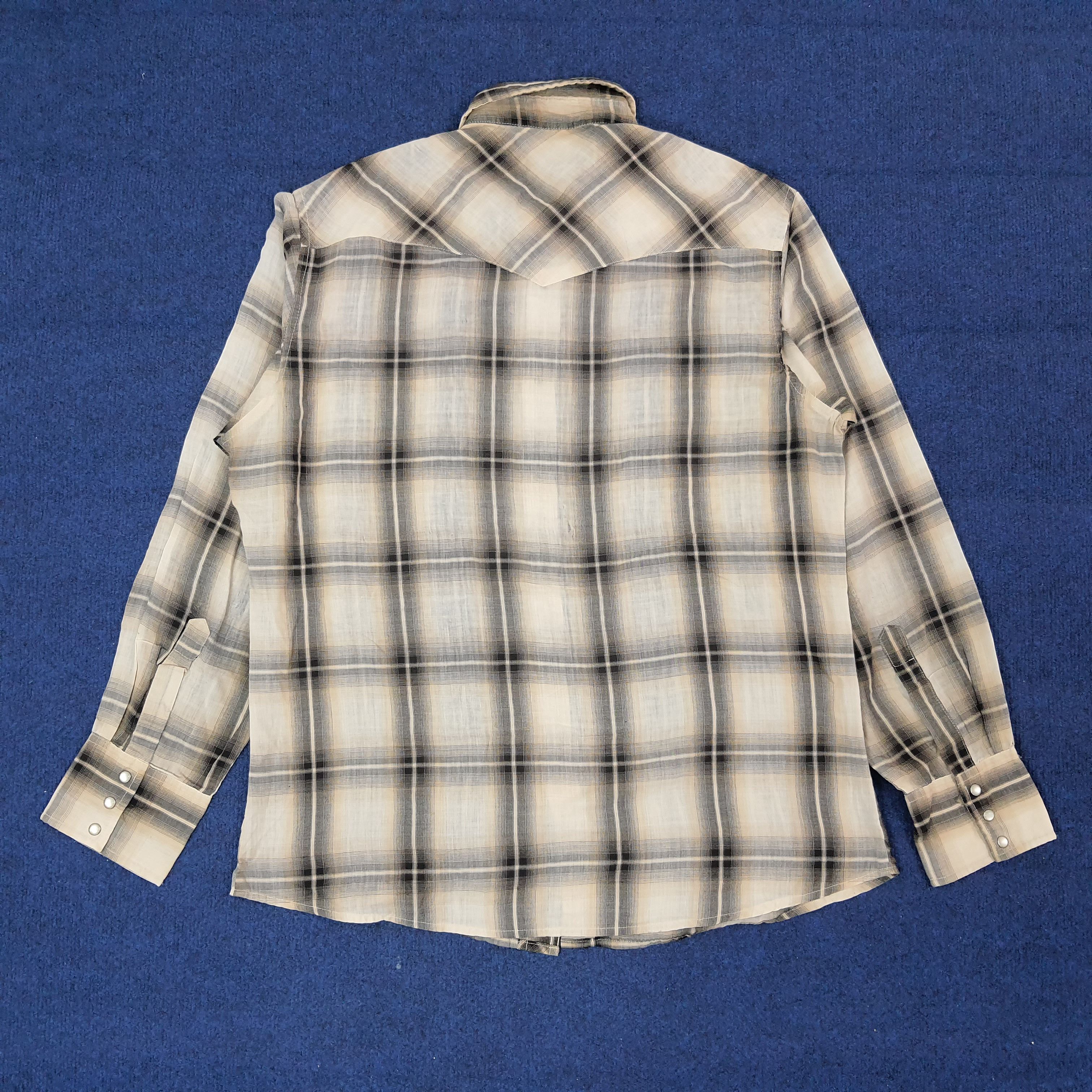 Wrangler Vintage Wrangler Western Classic Button Up Shirt C223N34 Size L / US 10 / IT 46 - 3 Thumbnail