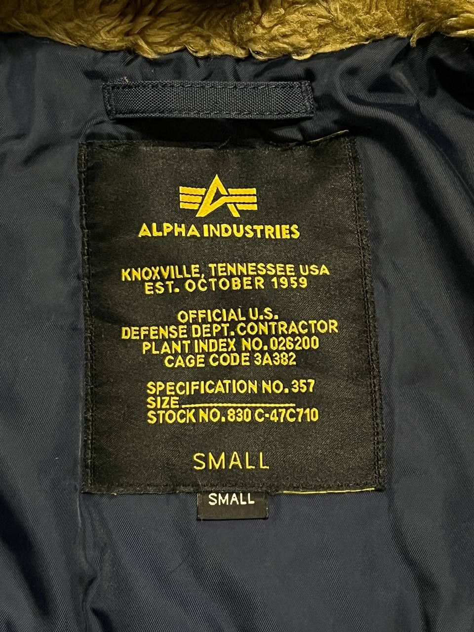 Alpha Industries Alpha Industries N3-B Men`s Blue Parka Jacket Size S Size US S / EU 44-46 / 1 - 16 Thumbnail