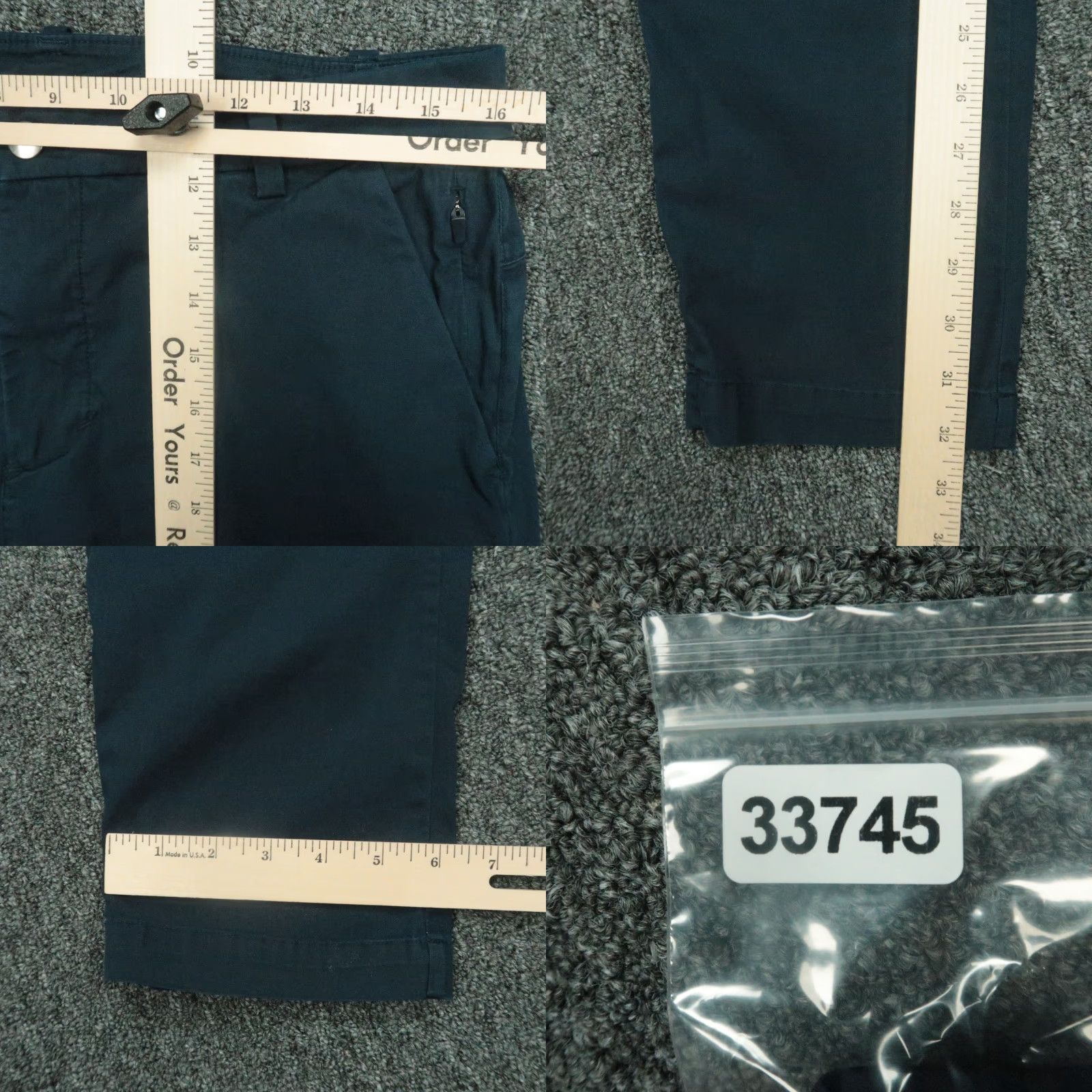 Lululemon Lululemon Pants Mens 32x33 Blue Classic Chino Zip Pocket Stretch Work Travel Size US 32 / EU 48 - 8 Thumbnail