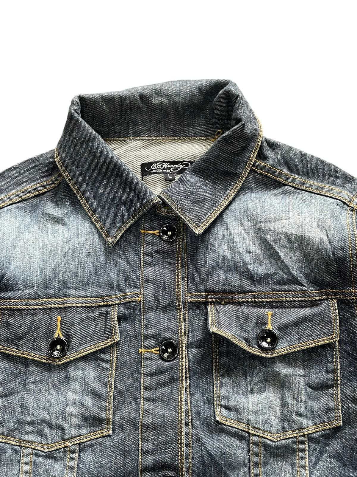 Ed Hardy Ed Hardy Christian Audiger Denim Jacket Size M / US 6-8 / IT 42-44 - 5 Thumbnail