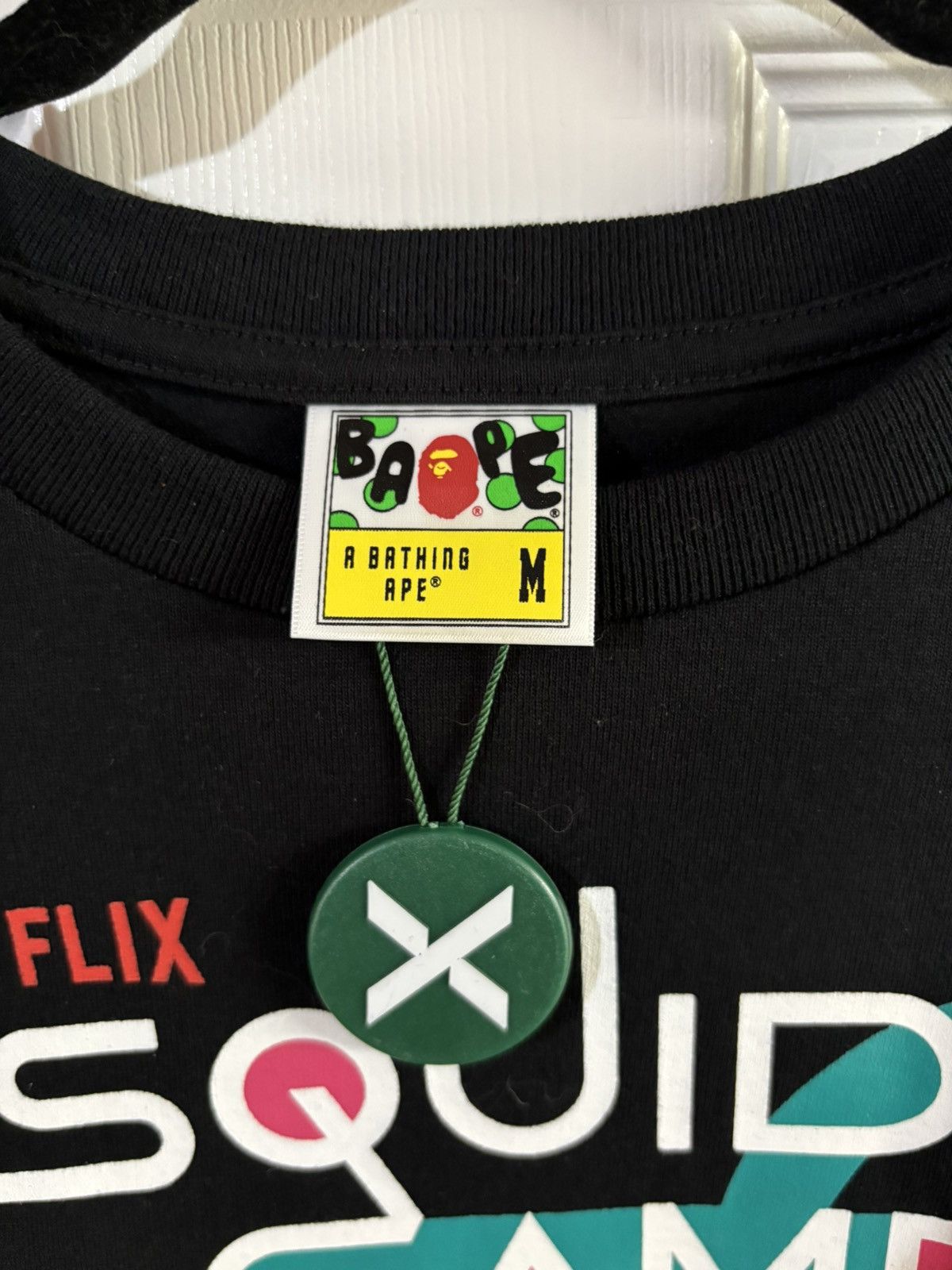 Bape Bape x Squid Game Tee Size US M / EU 48-50 / 2 - 5 Thumbnail