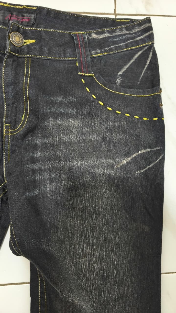 Japanese Brand Aspec Wings flare jeans pants Size 30" / US 8 / IT 44 - 3 Thumbnail